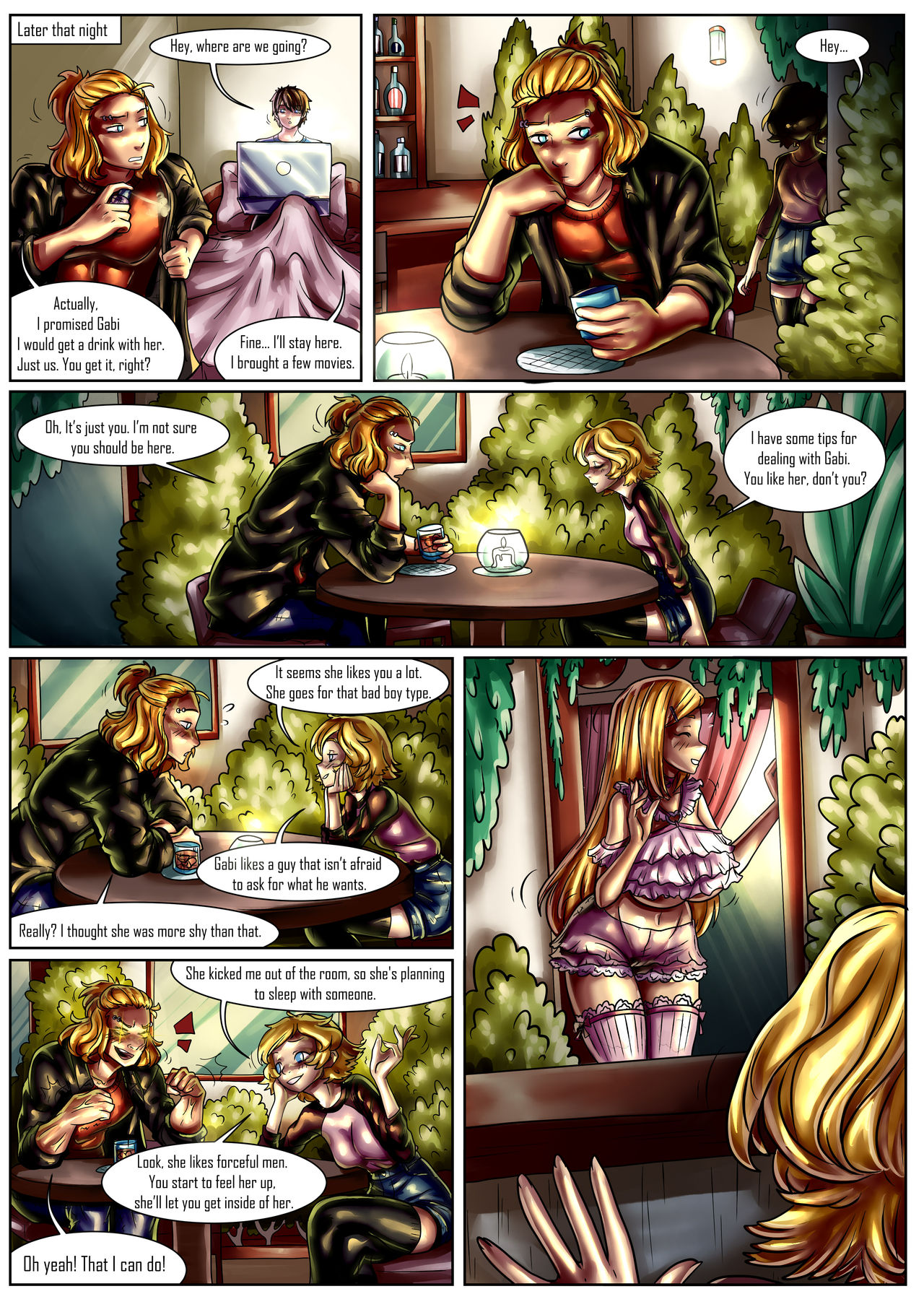 Gabi: Fun ln the Hotel page 4 full