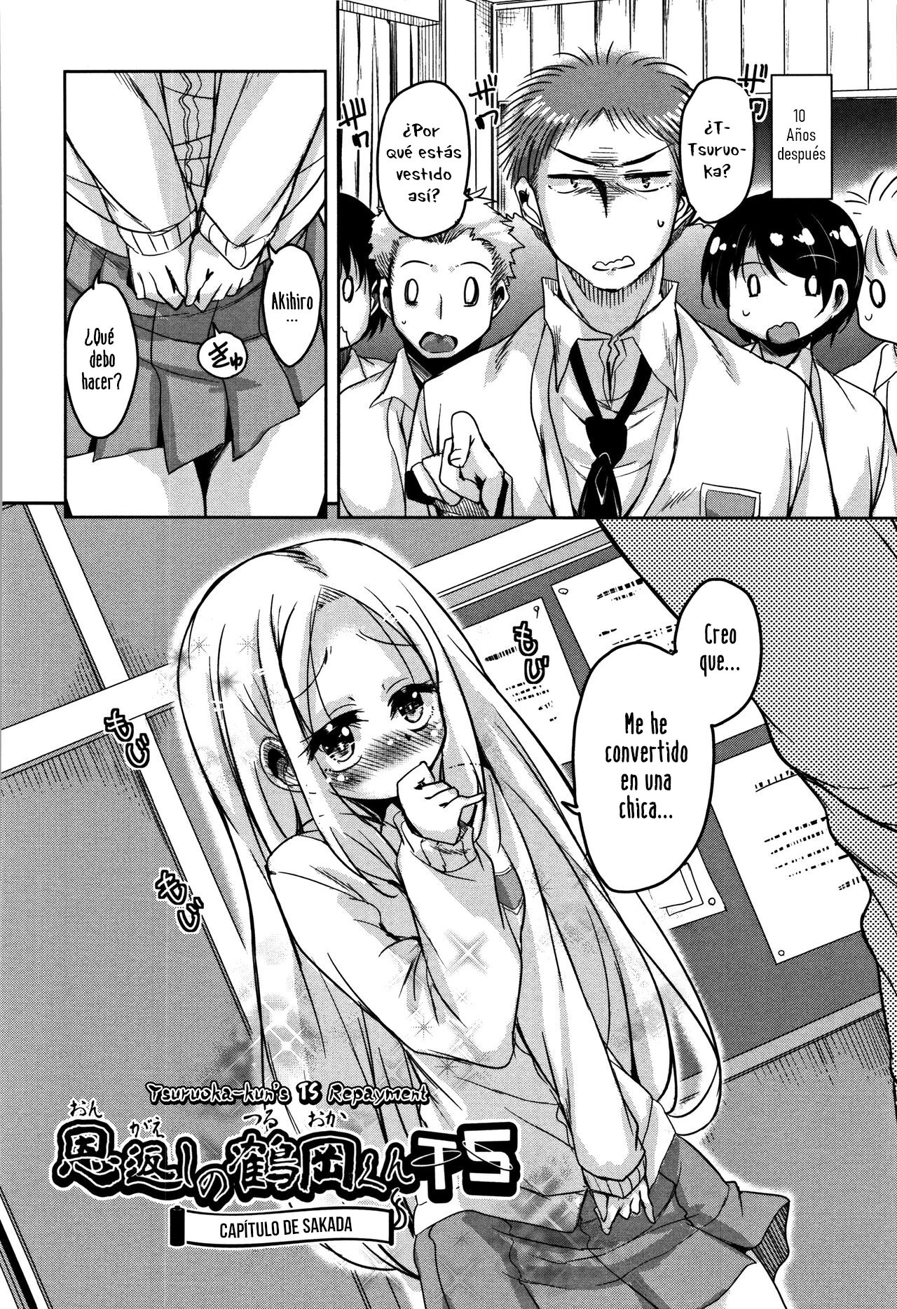 Ongaeshi no Tsuruoka-kun TS Skada Hen + Tsuruoka Hen + Yurimoto Hen | Tsuruoka-kun's TS Repayment Capítulo De Sakada + Capítulo De Tsuruoka + Capítulo De Yurimoto page 2 full