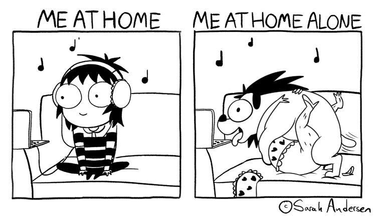 Sarah Andersen's Scribbles page 1 full