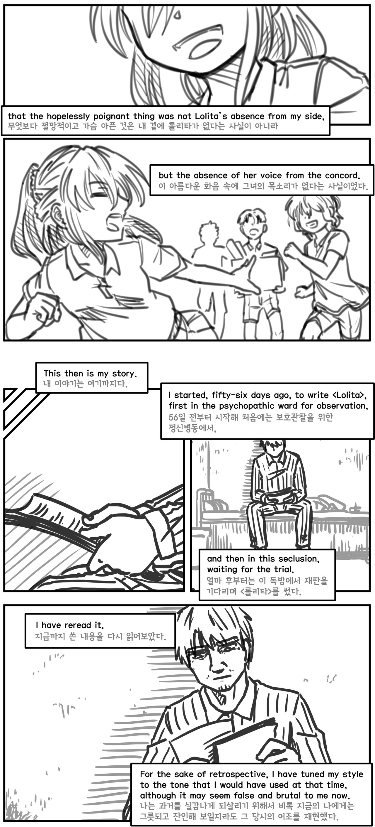Lolita Comicalized #27 | 만화로 쉽게 읽는 롤리타 #27 page 10 full