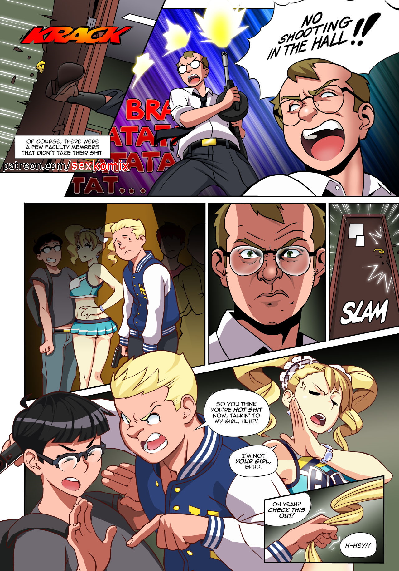 Hot Shit High! Chapter: 1 page 7 full