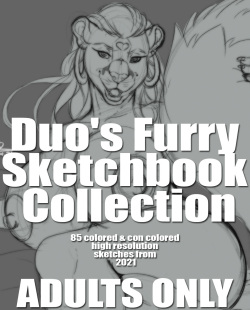 Duo's Furry Sketchbook Collection 2021