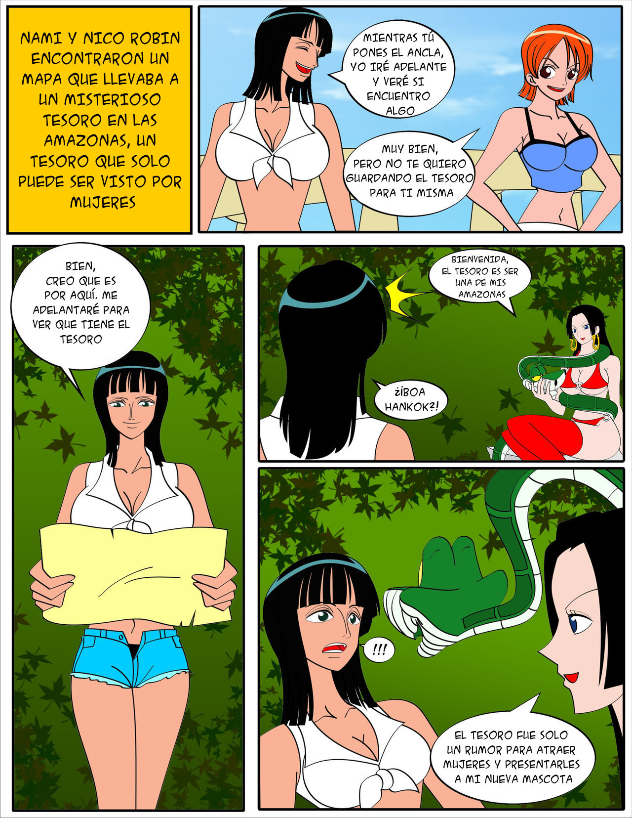 The Kaa's Island  Spanish page 2 full