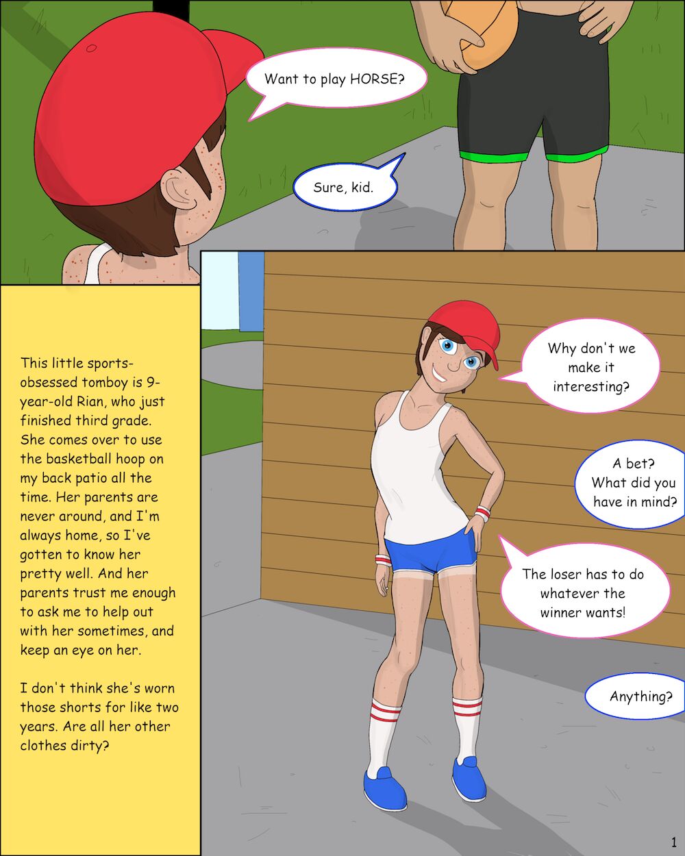 Playing Horse page 3 full