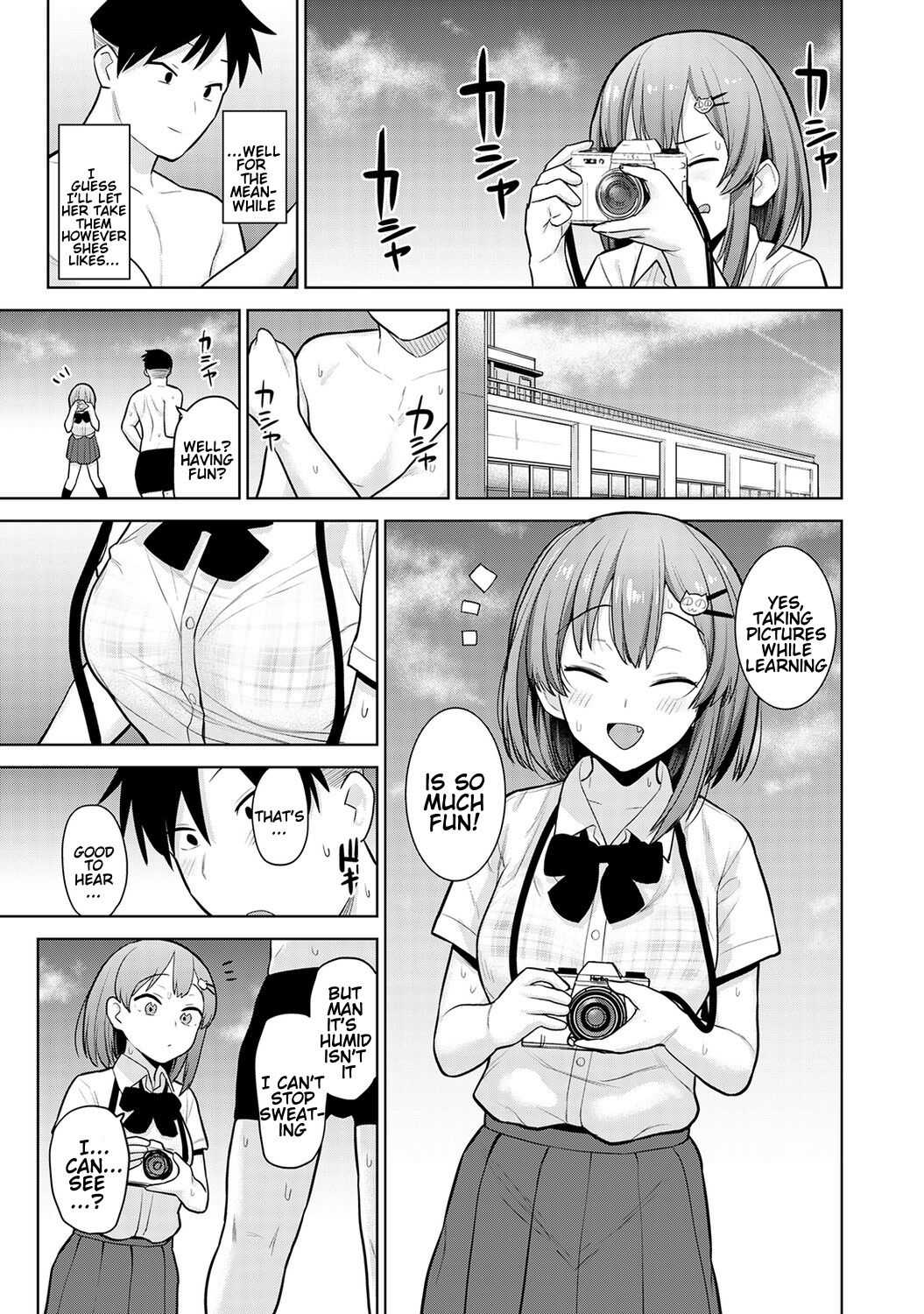 SotsuAl Cameraman to Shite Ichinenkan Joshikou no Event e Doukou Suru Koto ni Natta Hanashi | A Story About How I Ended Up Being A Yearbook Cameraman at an All Girls' School For A Year Ch. 3   KenGotTheLe page 8 full