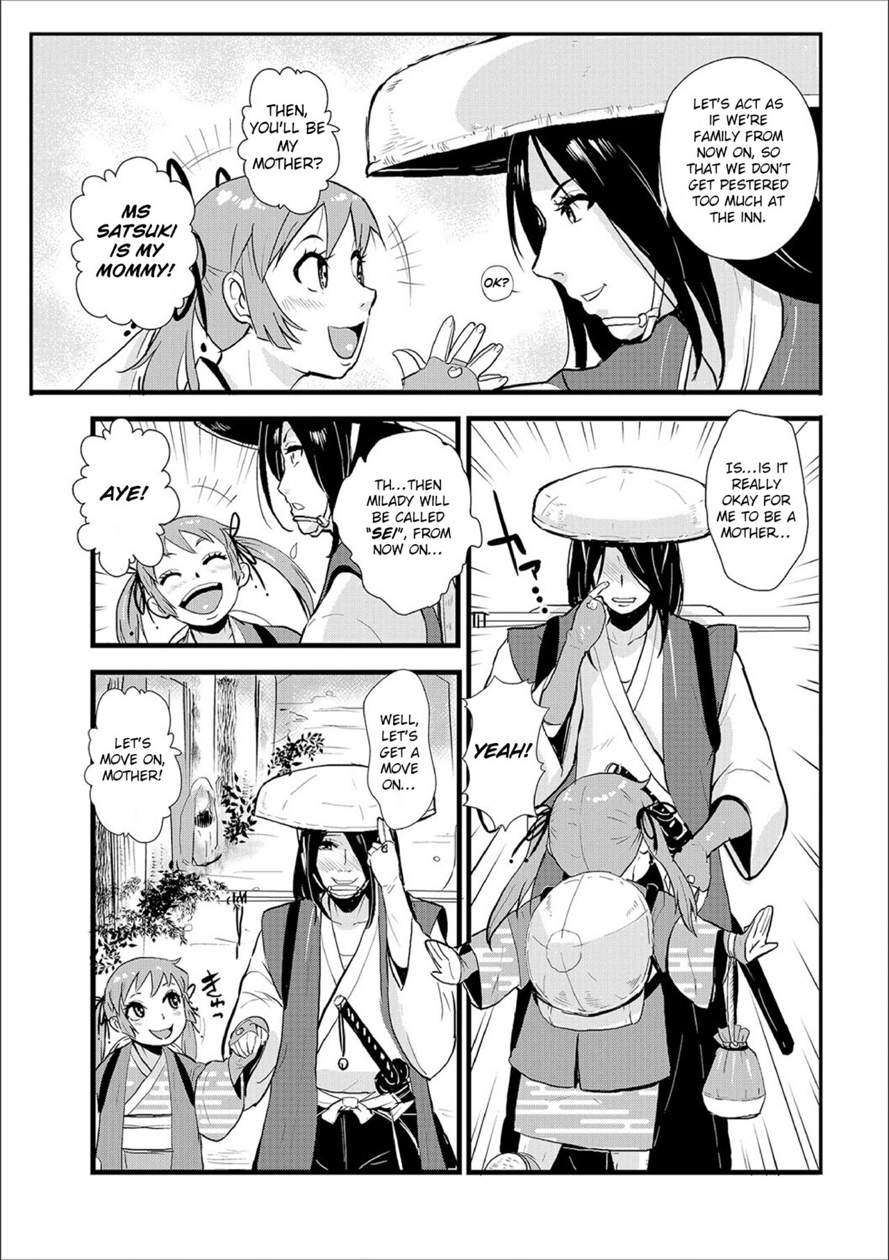 Knocked Up Samurai 02: The Post Town and the Ronin, Tied and Teased page 3 full