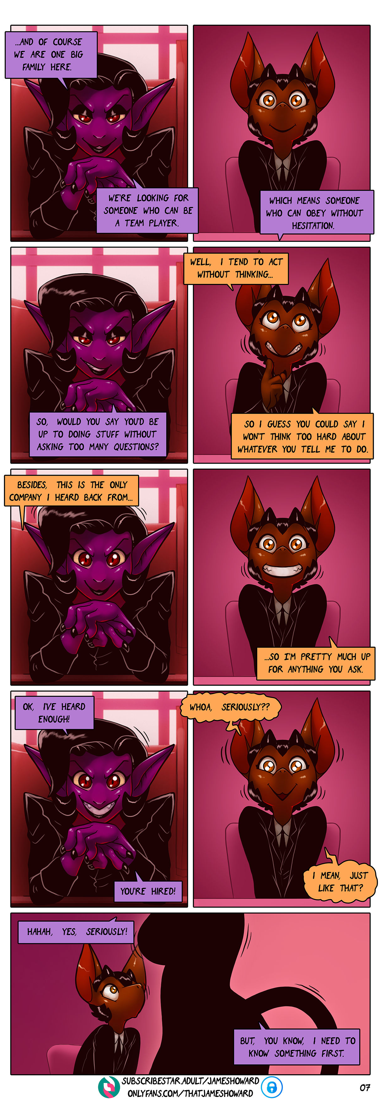 Vore Story- Chapter 5: Corporate Ladder page 10 full