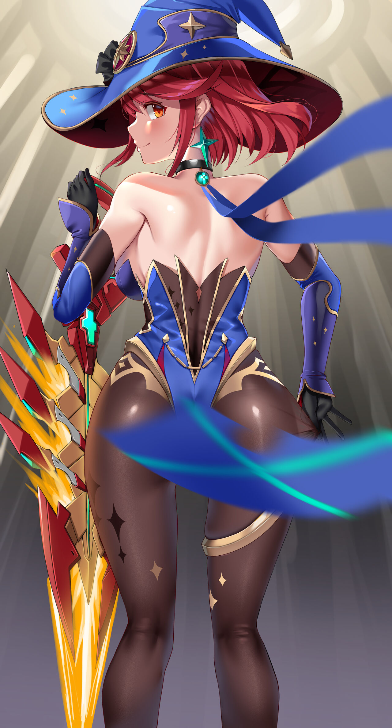 Pyra In Mona's Outfit page 1 full