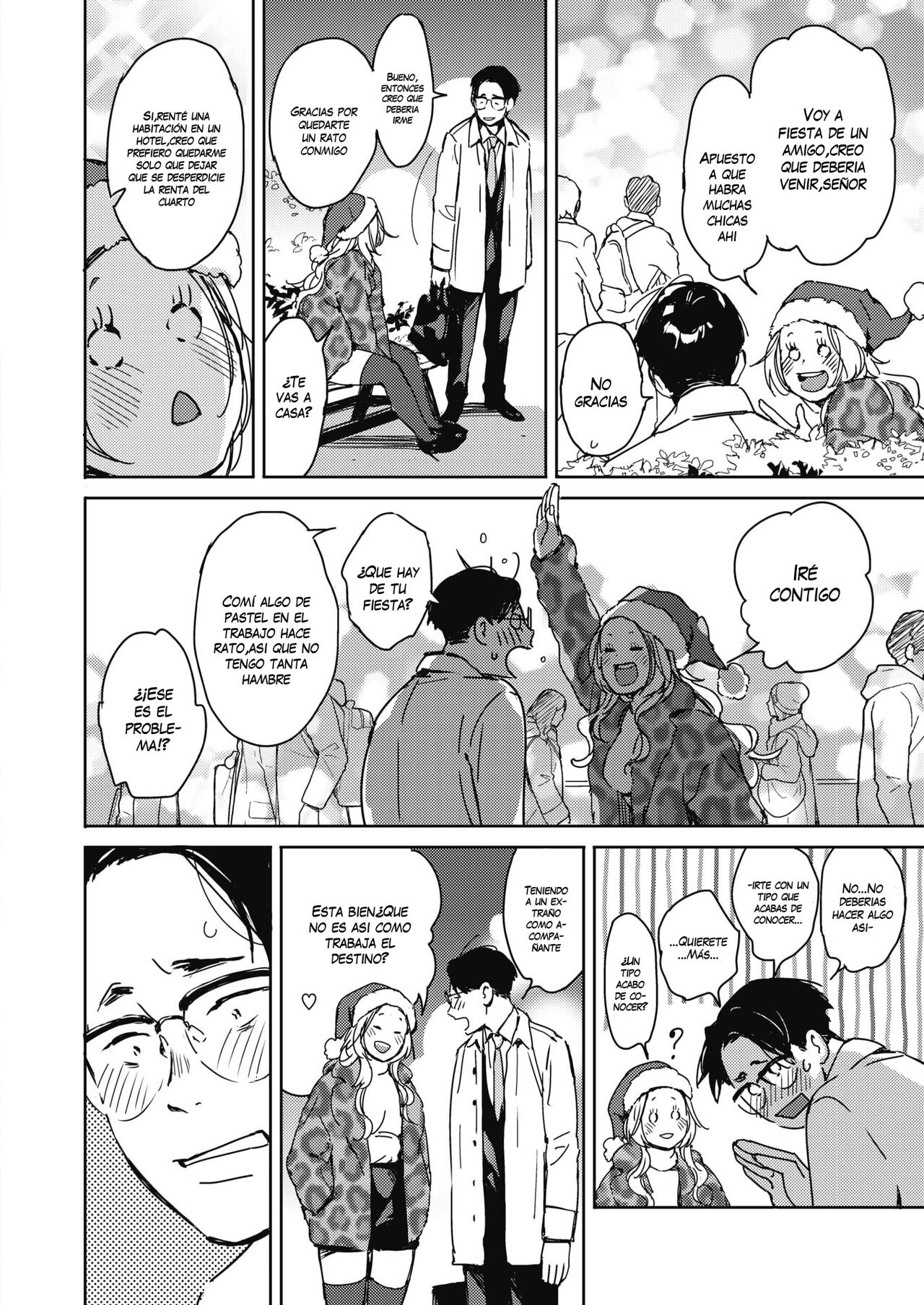 Christmas no Yoru ni. | On the night of Christmas. page 4 full