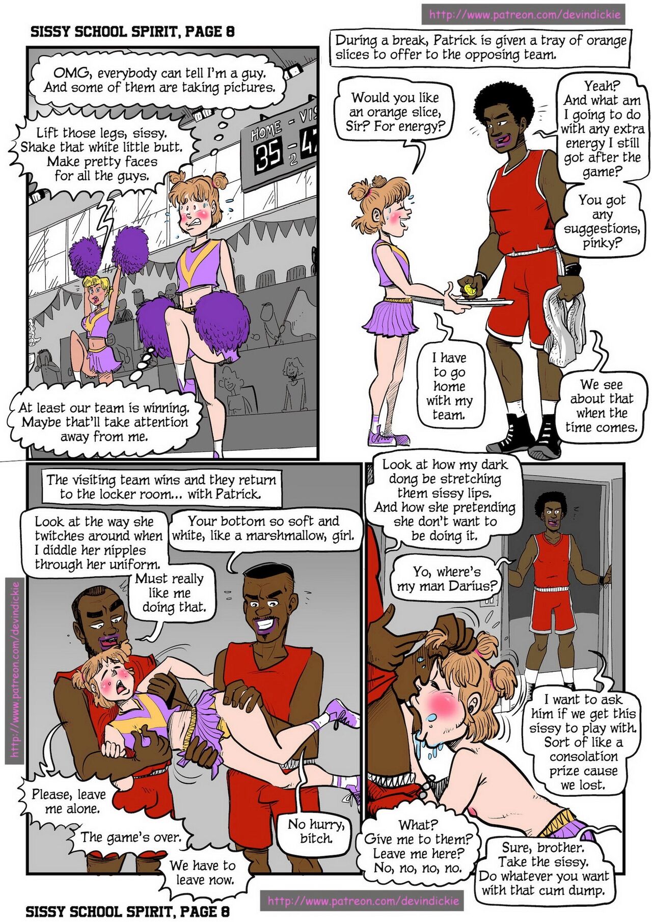 Devin Dickie - Sissy School Spirit page 8 full