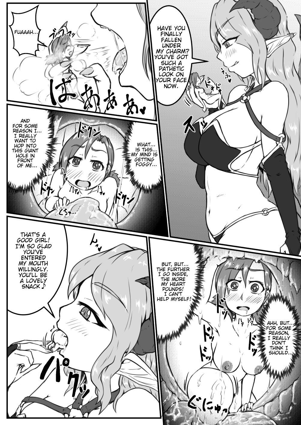 Swallowed by Big Sister Succubus page 2 full