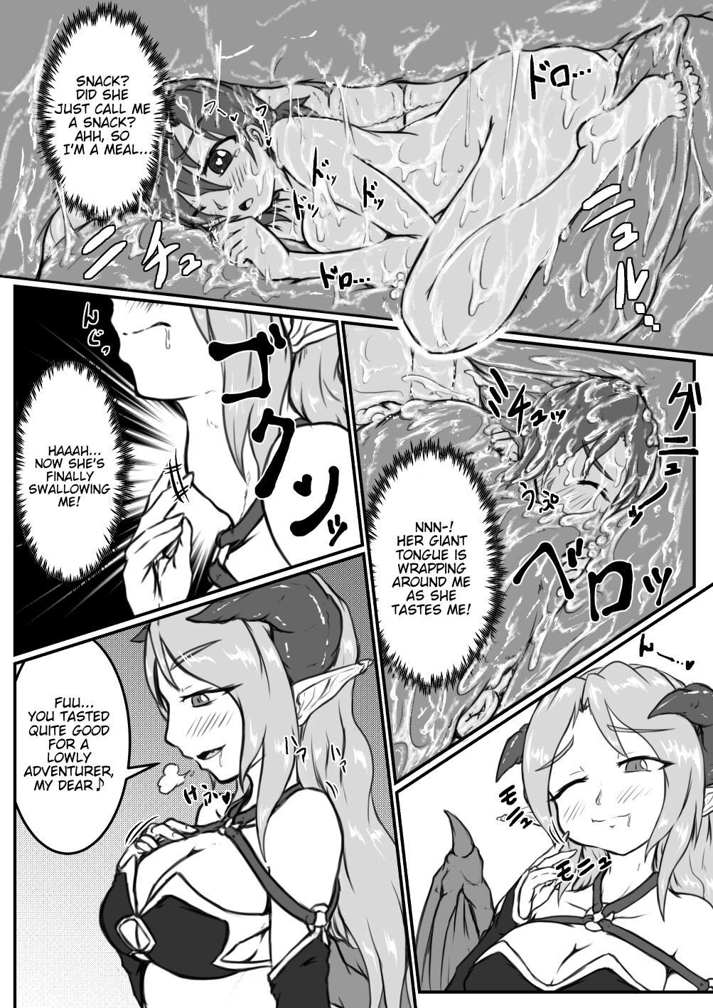 Swallowed by Big Sister Succubus page 3 full