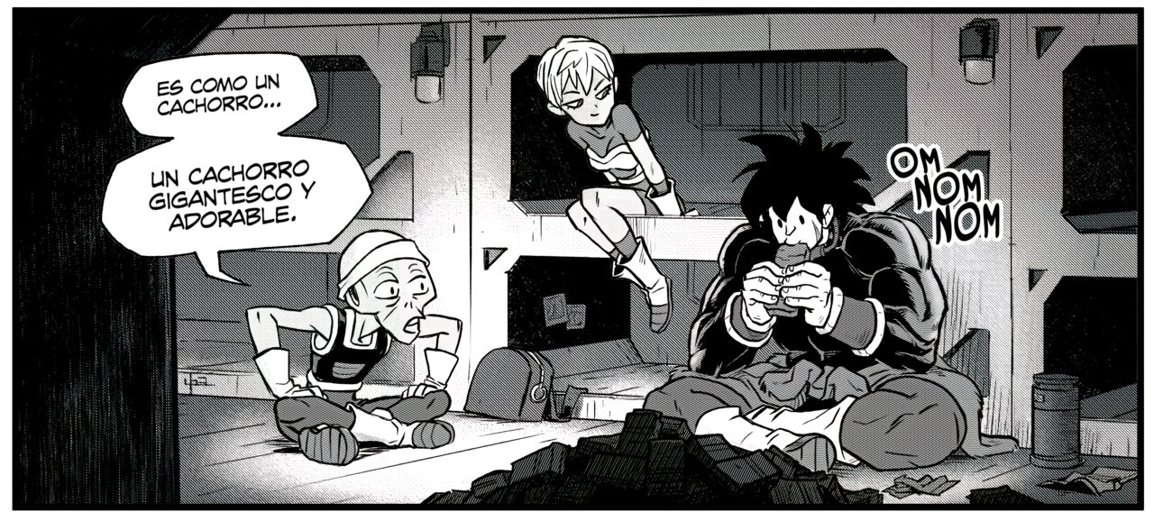 Dragon Ball Comics - Chelye se quiere follar a Broly page 3 full
