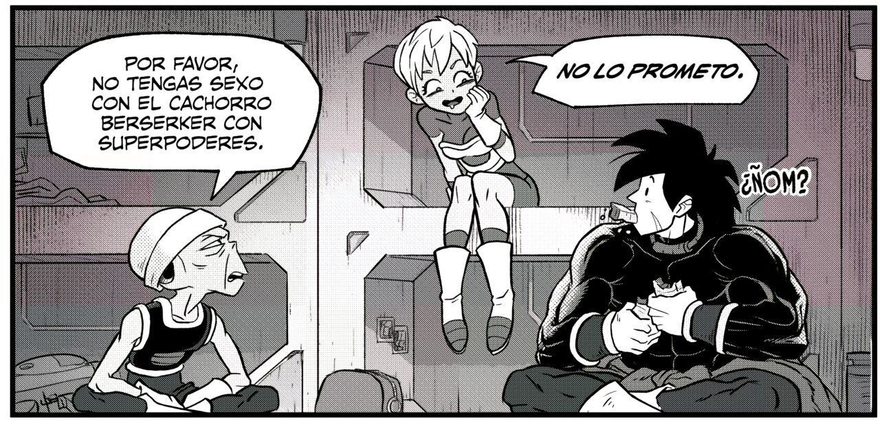 Dragon Ball Comics - Chelye se quiere follar a Broly page 5 full
