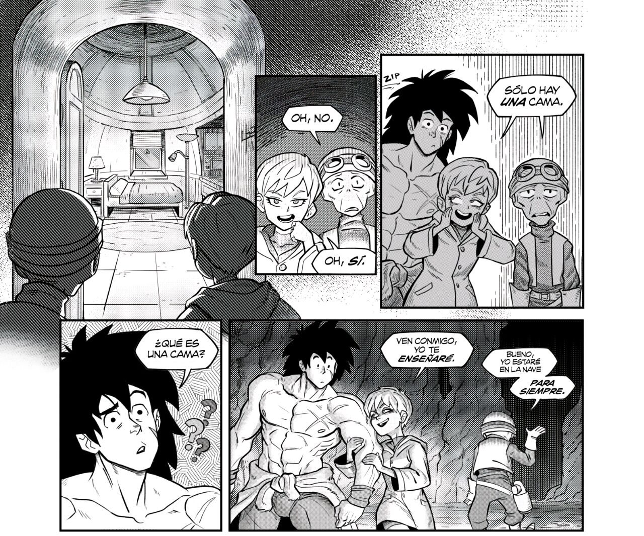 Dragon Ball Comics - Chelye se quiere follar a Broly page 6 full