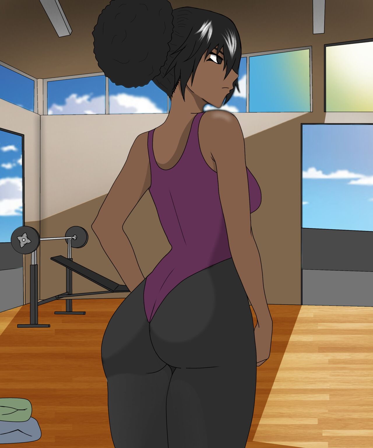 Three's Company- Gym Daye page 1 full