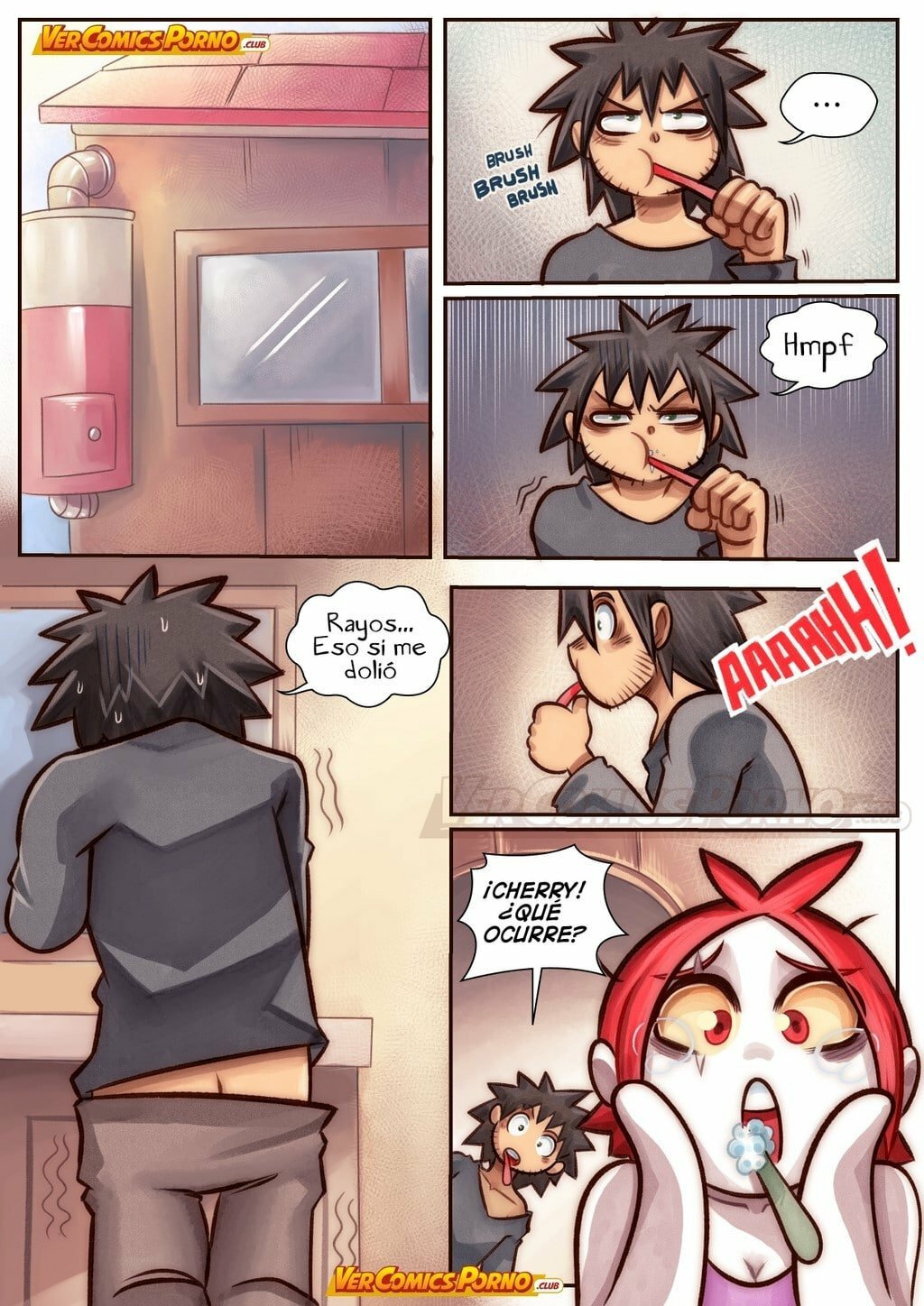 Cherry Road 6 - Mi Molesta Cuñada Zombie page 6 full