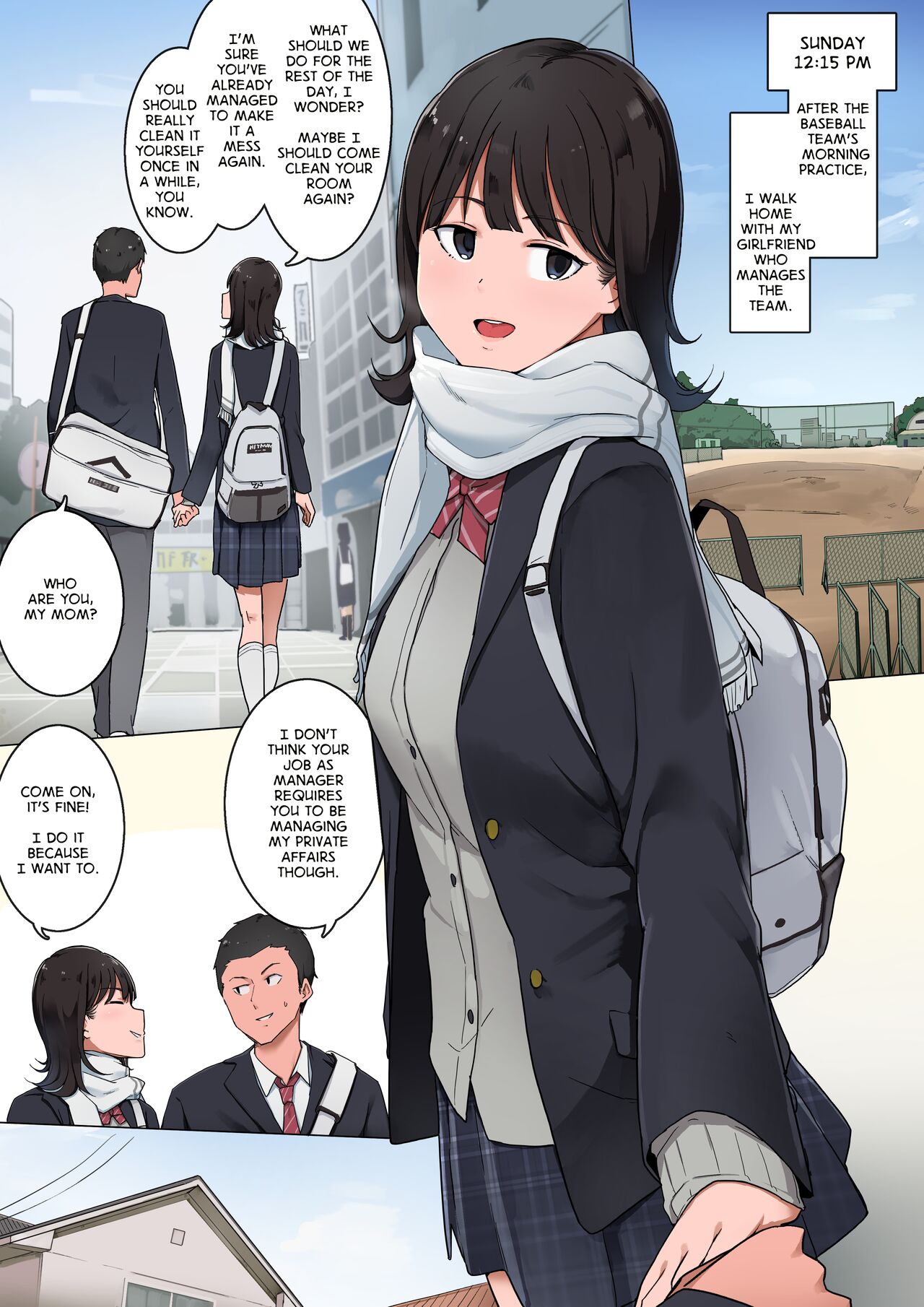 Bukatsu Ato, Senpai Joshi Mane Kanojo to no Nichijou Hanashi | The Days I Spend After Club Practice With My Girlfriend, the Team Manager page 5 full