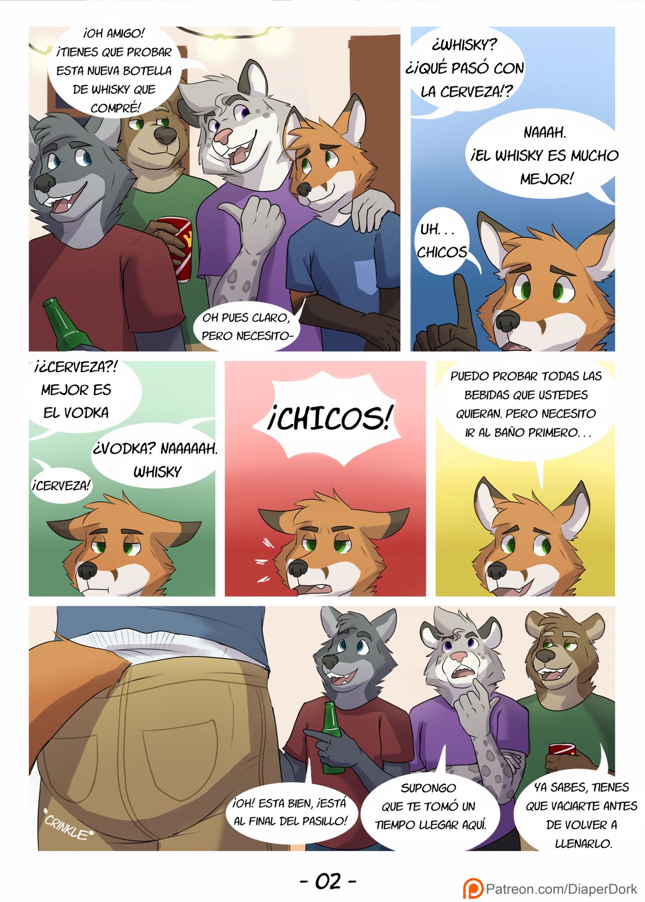 Vida ABDL de Oliver  +18 page 2 full