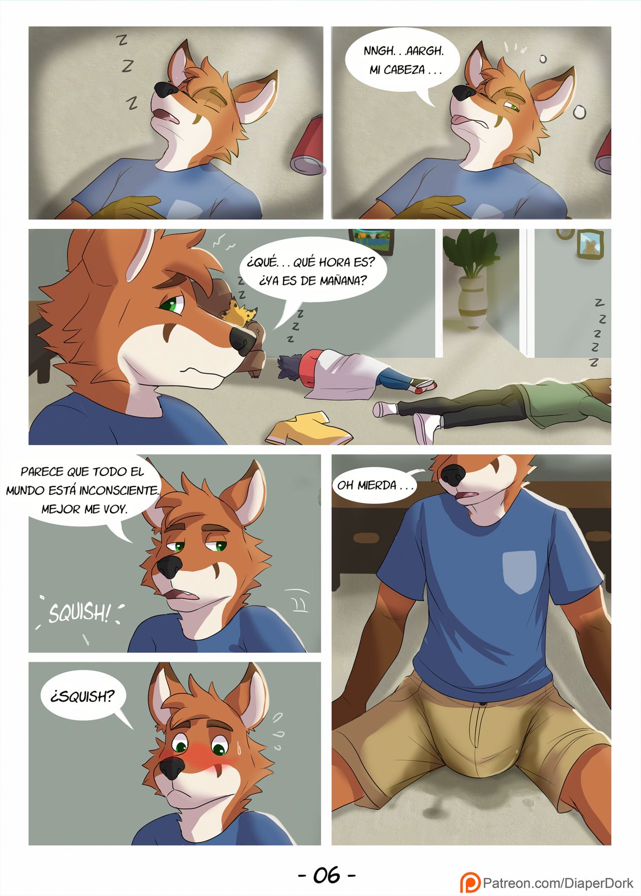 Vida ABDL de Oliver  +18 page 6 full