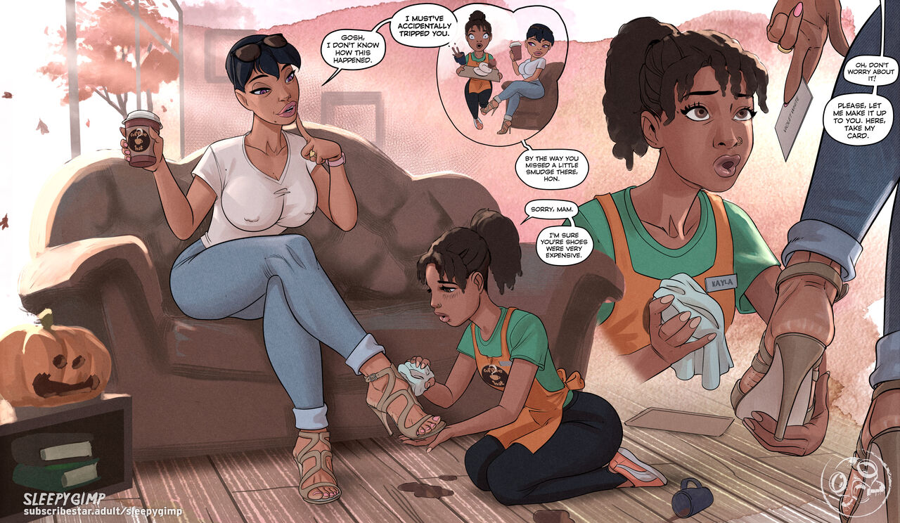 Seduced Barista page 1 full