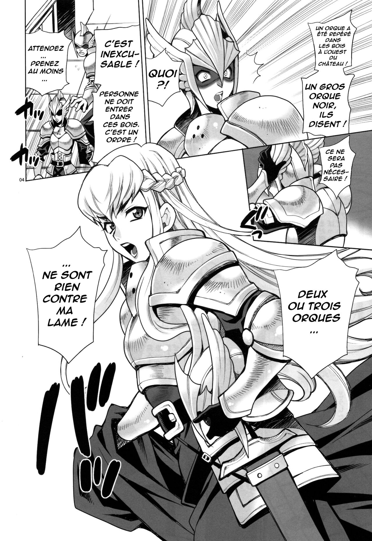Yukiyanagi no Hon 37 Buta to Onnakishi - Lady knight in love with Orc page 4 full