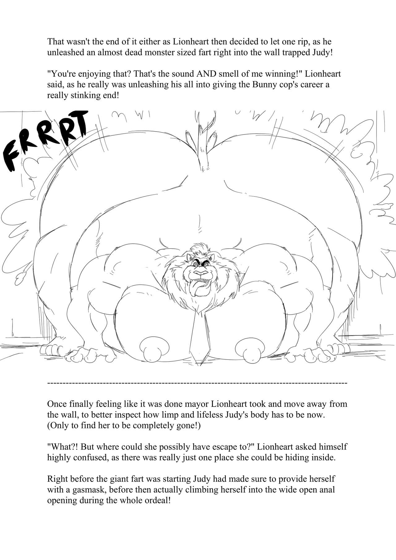 Judy VS Lionheart! page 6 full