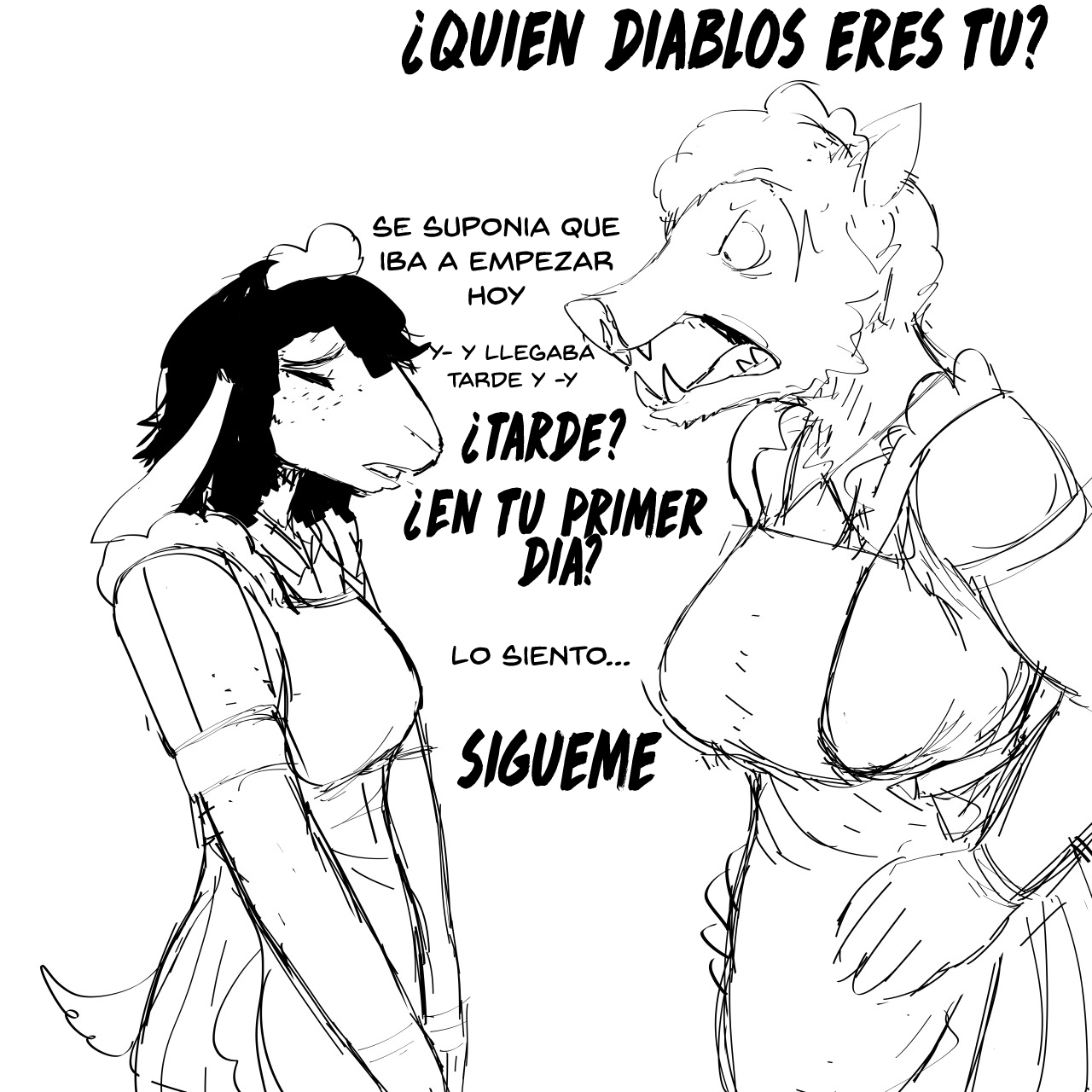 Boss Lamb - A clumsy maid page 3 full