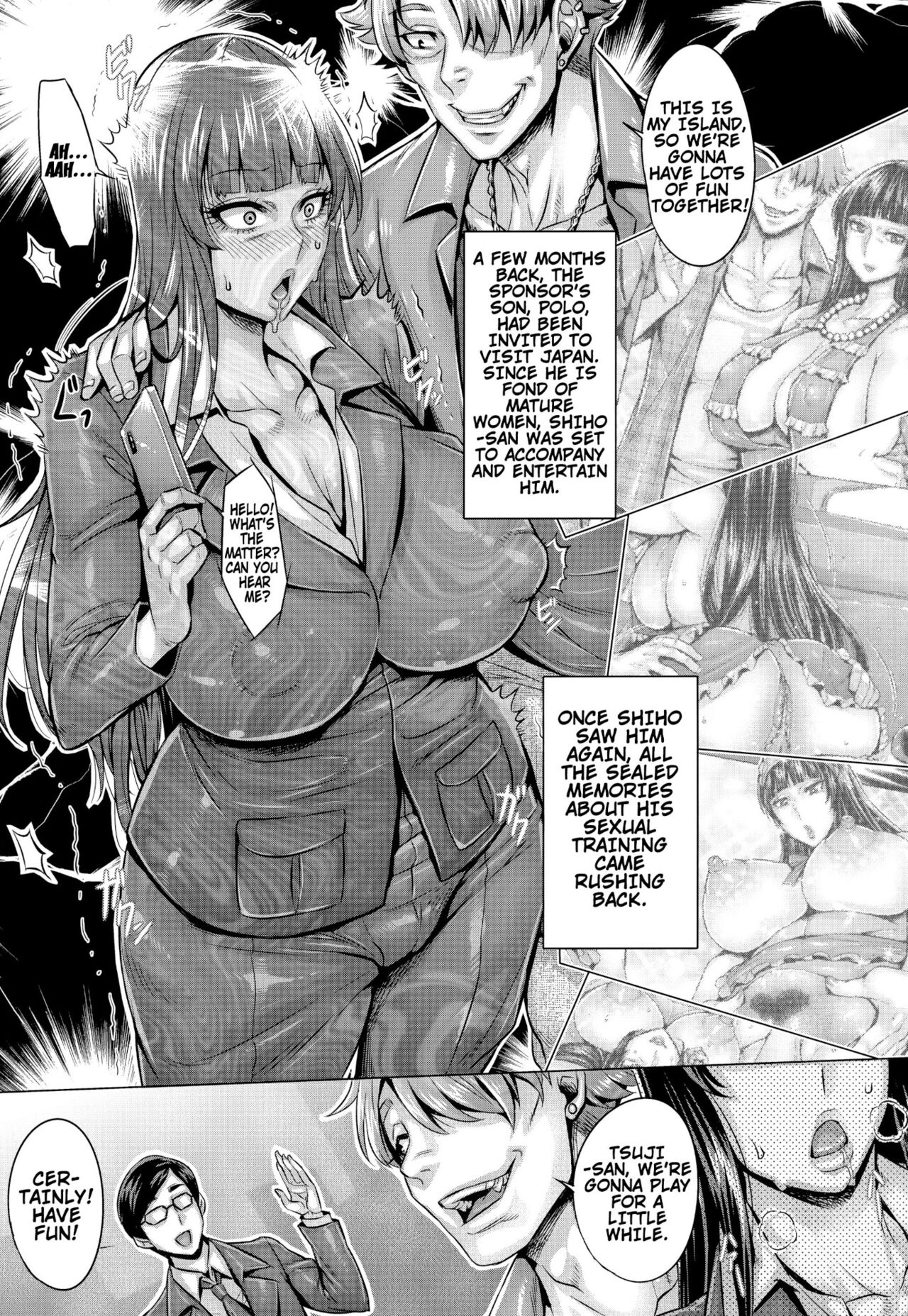 Majimena Iemoto no Kyousei Saimin Inda Kiroku | Records Of The Perverted Fall Of The Forced Mind Controlled Family Head page 5 full