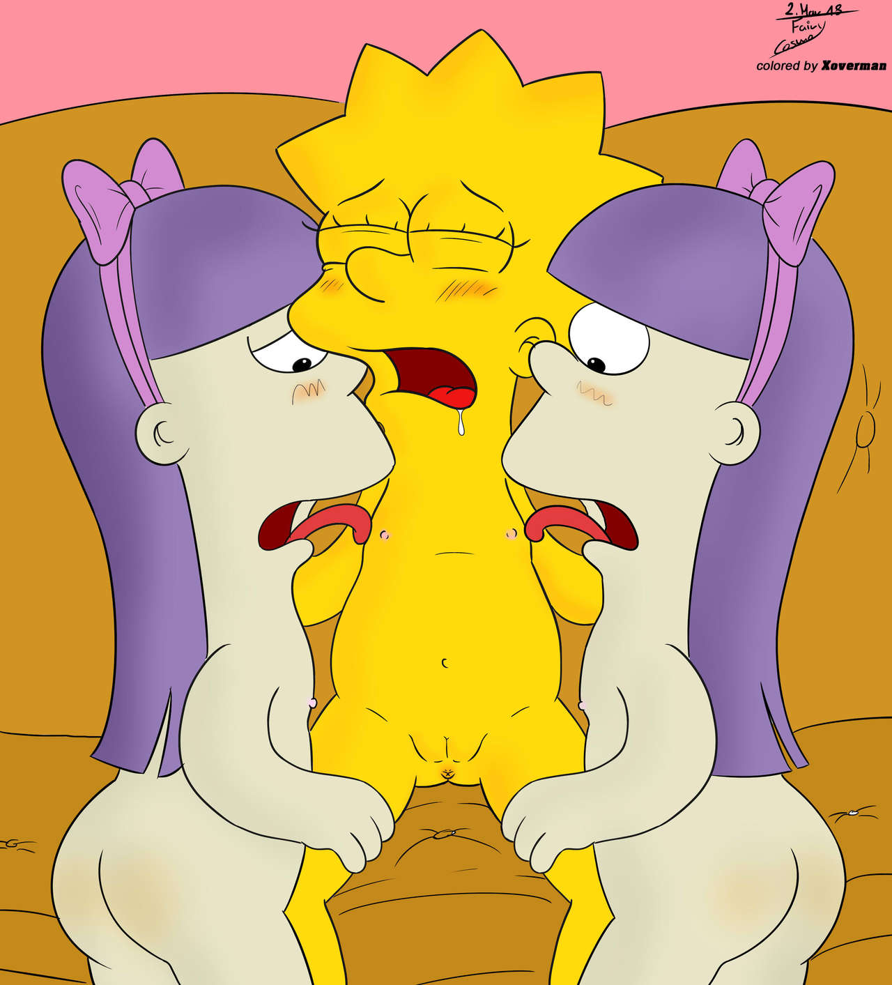 Lisa Simpsons Yuri page 6 full
