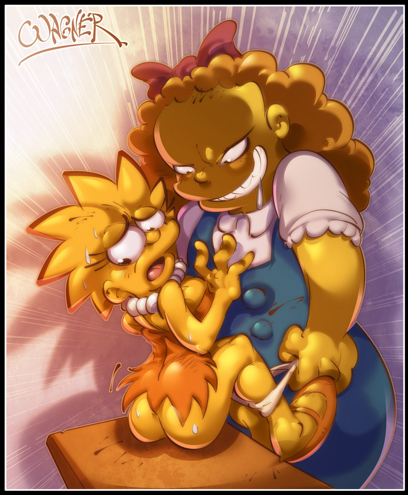 Lisa Simpsons Yuri page 9 full