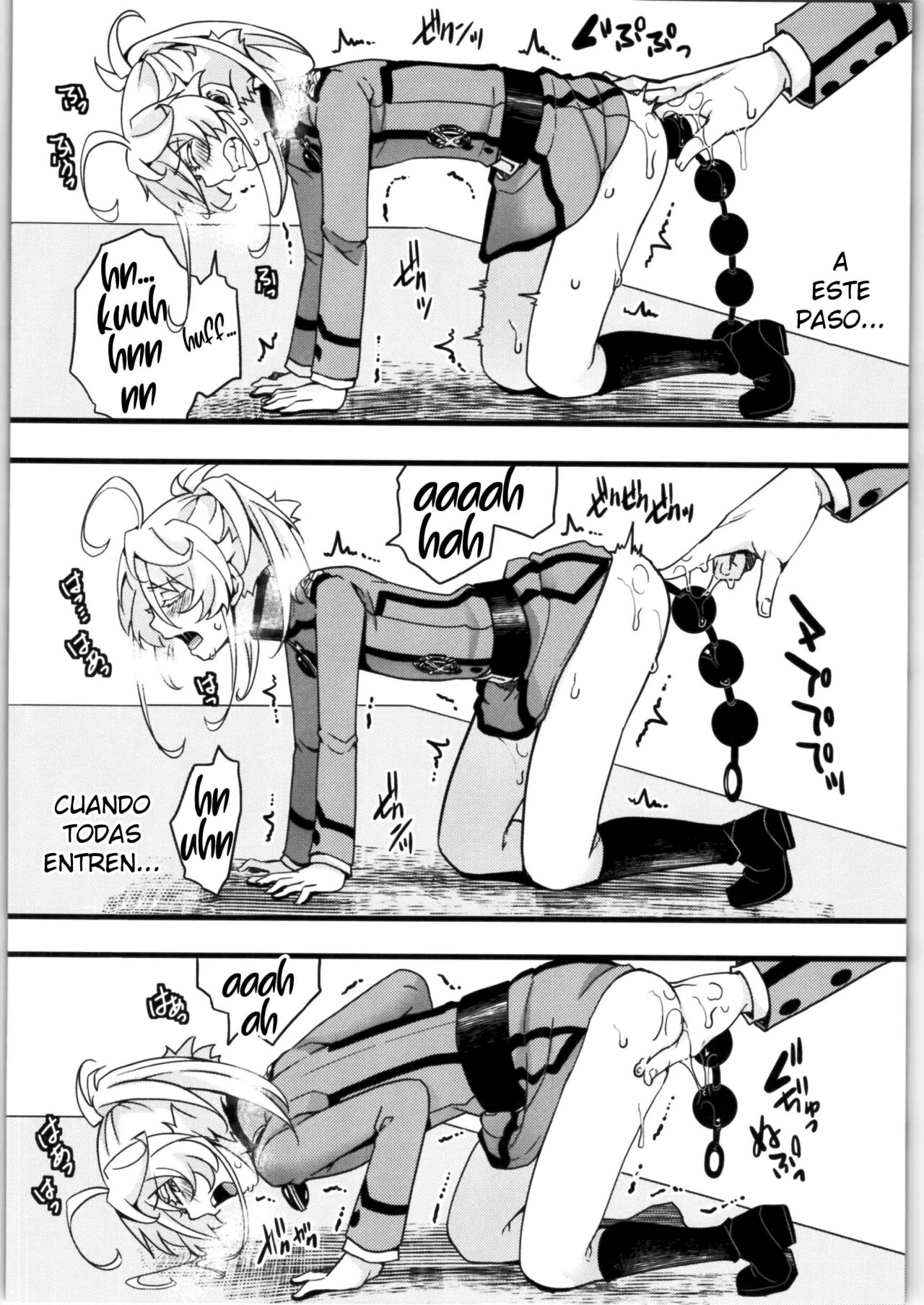 Tanya-chan no Tai-Koumon Kunren | El entrenamiento anal de un Tío en el cuerpo de una loli page 9 full