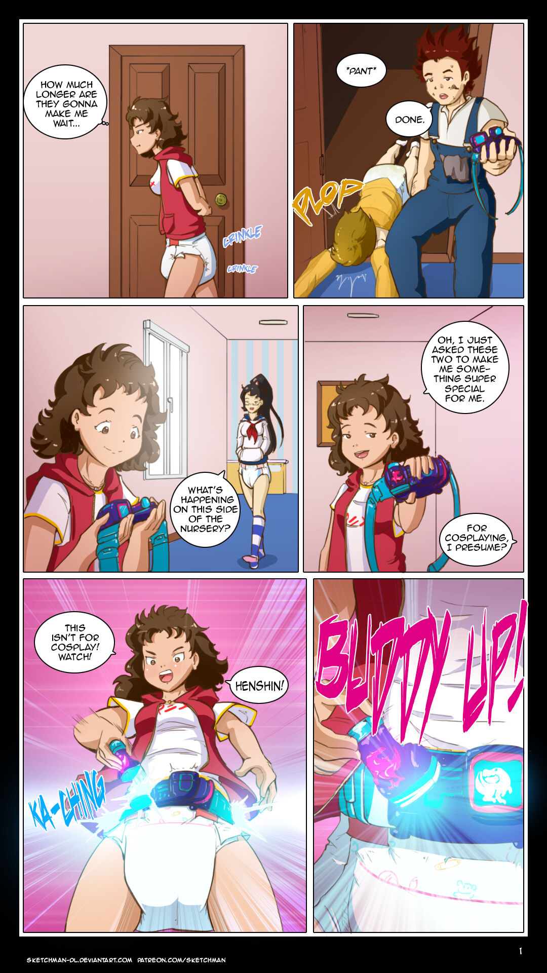 Commission: New gadget page 1 full