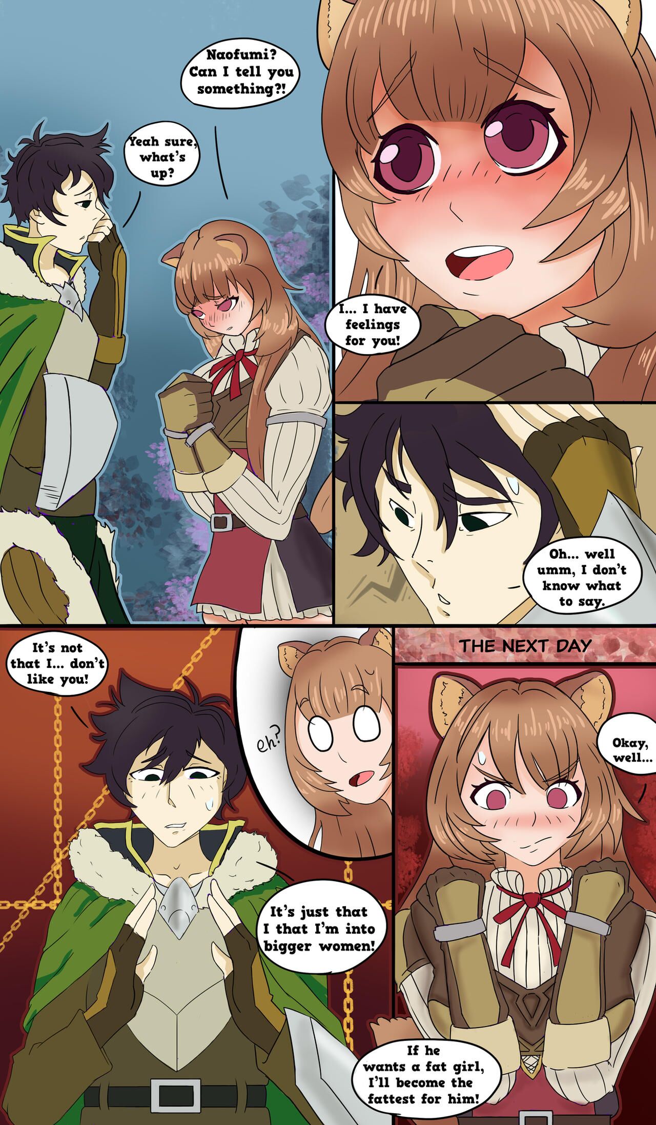 WeightgainArt Comics page 6 full