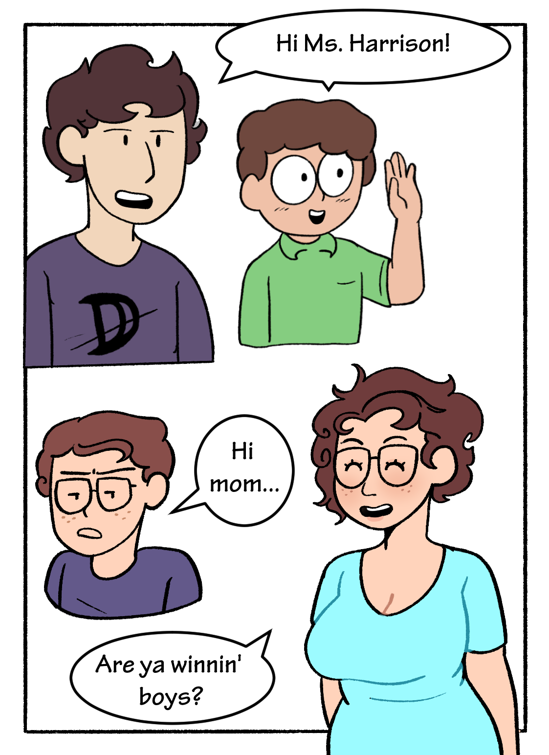 Hey! Don't Interrupt Our DND Campaign! page 4 full