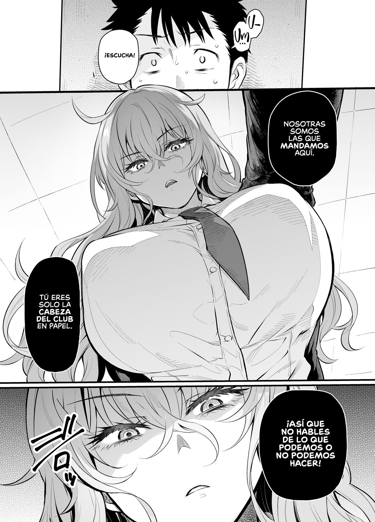 Namaiki Kouhai Gal ni Saimin Oshioki Sex | Castigando a mis Insolentes Kouhais Gyarus con Sexo de Hipnosis page 5 full