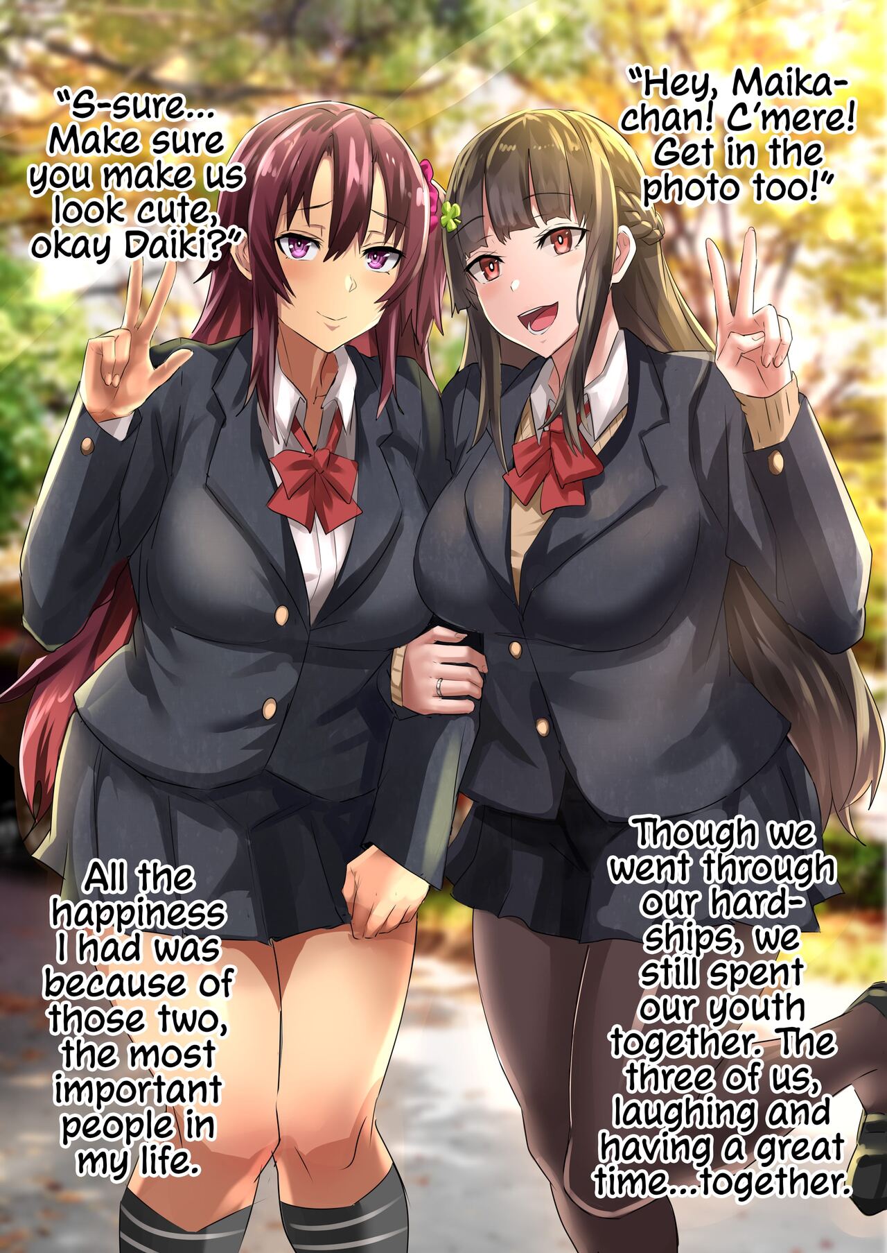 Kanojo to Osananajimi ga Gaijin NTR | Some Foreigners Fucked My Girlfriend And Childhood Friend! page 3 full