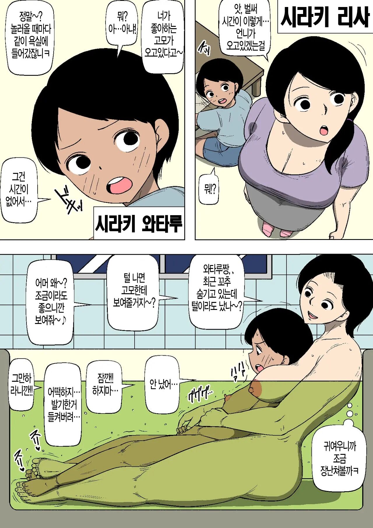 Hahaoya ga Ane no Musuko ni Otosareteita | 엄마가 이모의 아들에게 함락되어 있었다 page 4 full
