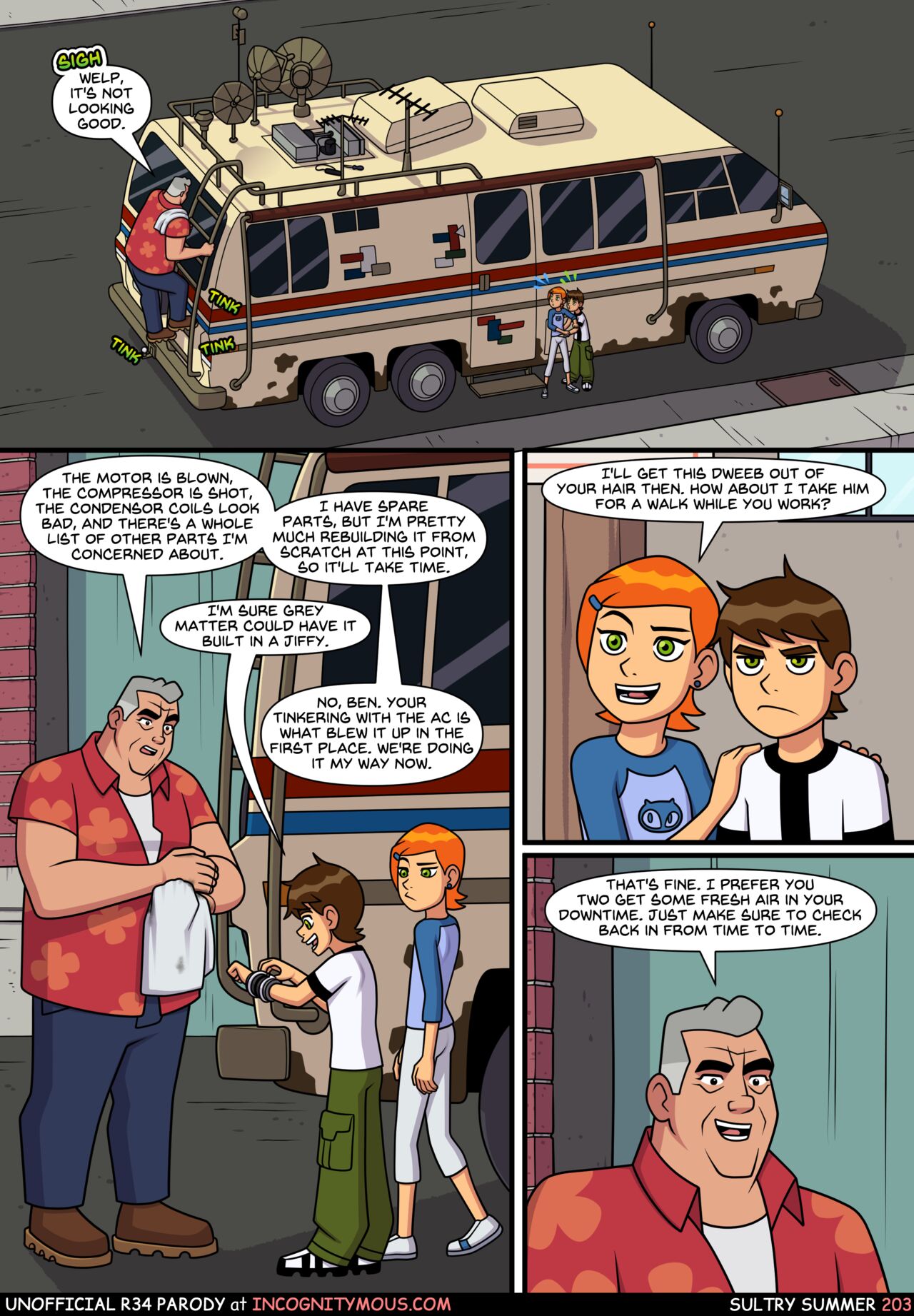 Sultry Summer Part 3 page 1 full