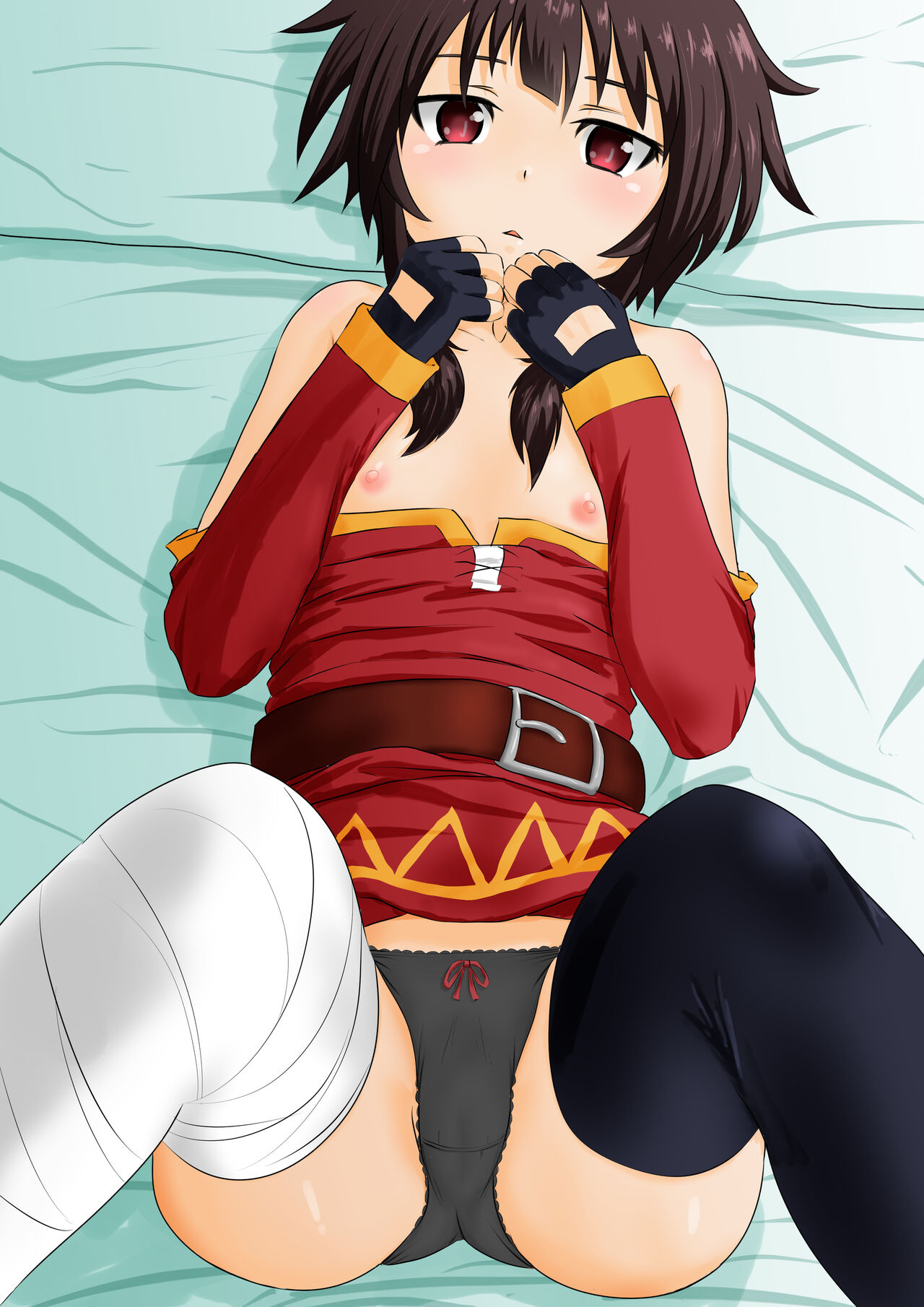 Megumin ga 1-nichi 1-kai Ero OK o Jouken ni Isourou Shite Kita Hanashi 30 page 7 full