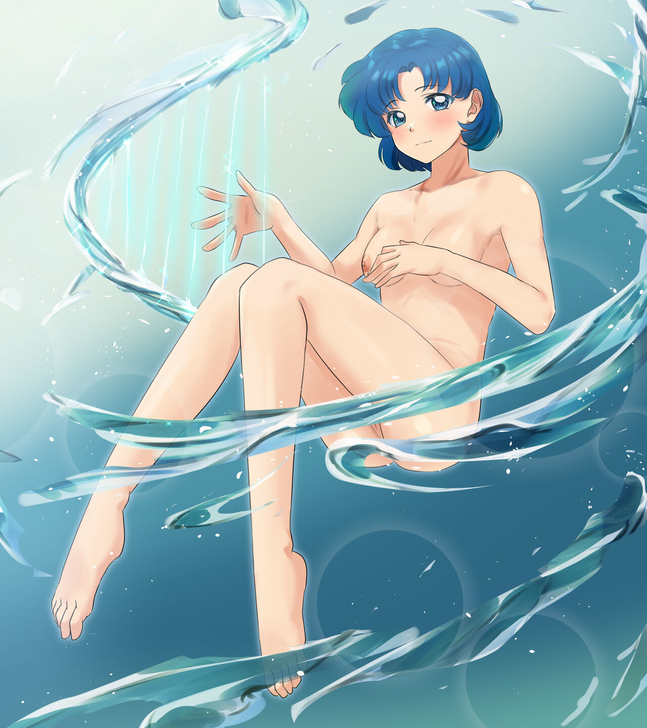 -Tenchi Girl Warrior Sailor Moon-Sailor Mercury page 10 full