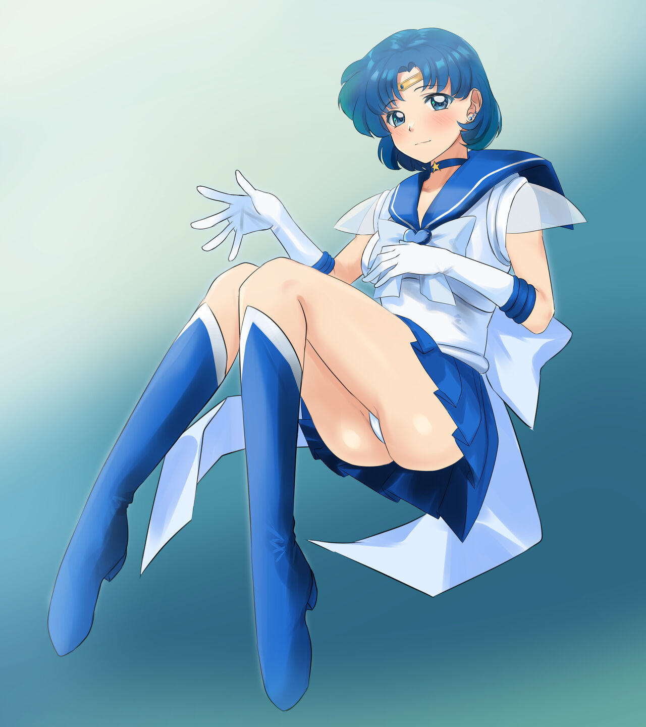 -Tenchi Girl Warrior Sailor Moon-Sailor Mercury page 3 full