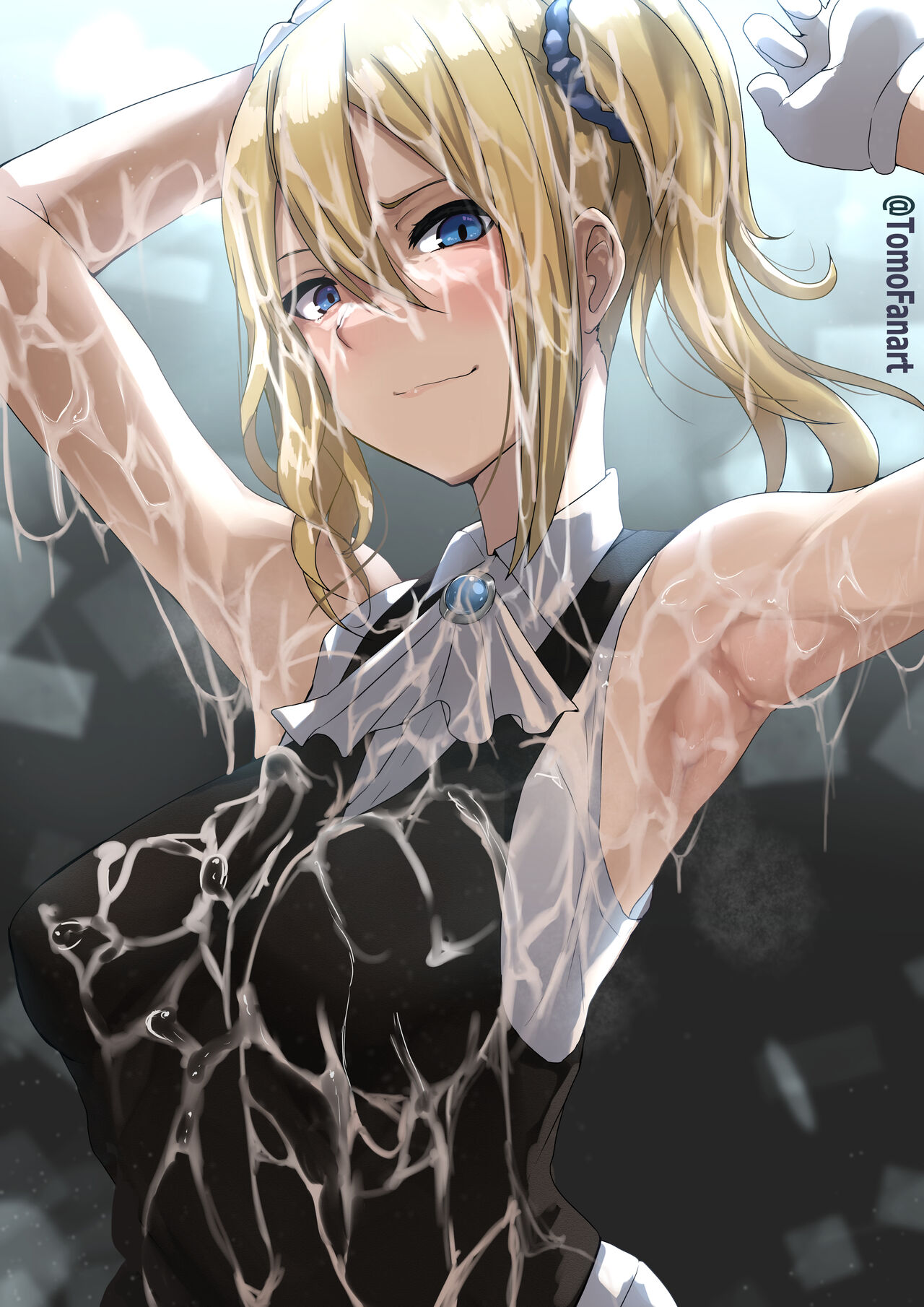 早坂さんの美味しい腋?,Hayasaka's delicious armpits? page 9 full