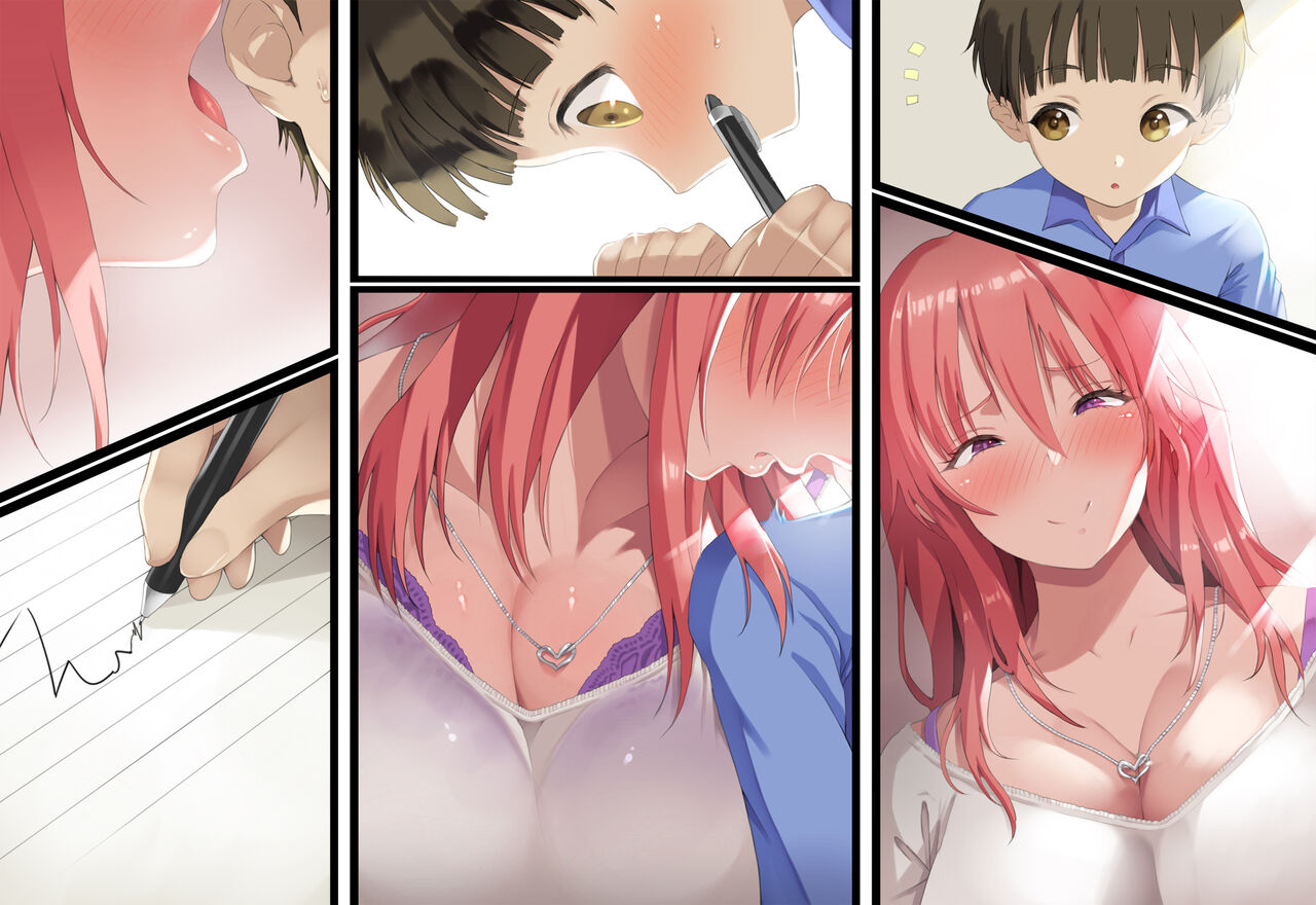 Tonari no Boku Kimi ga Kawaikute Kawaikute Shikataganai Itazura Onee-san no Honshou! page 6 full