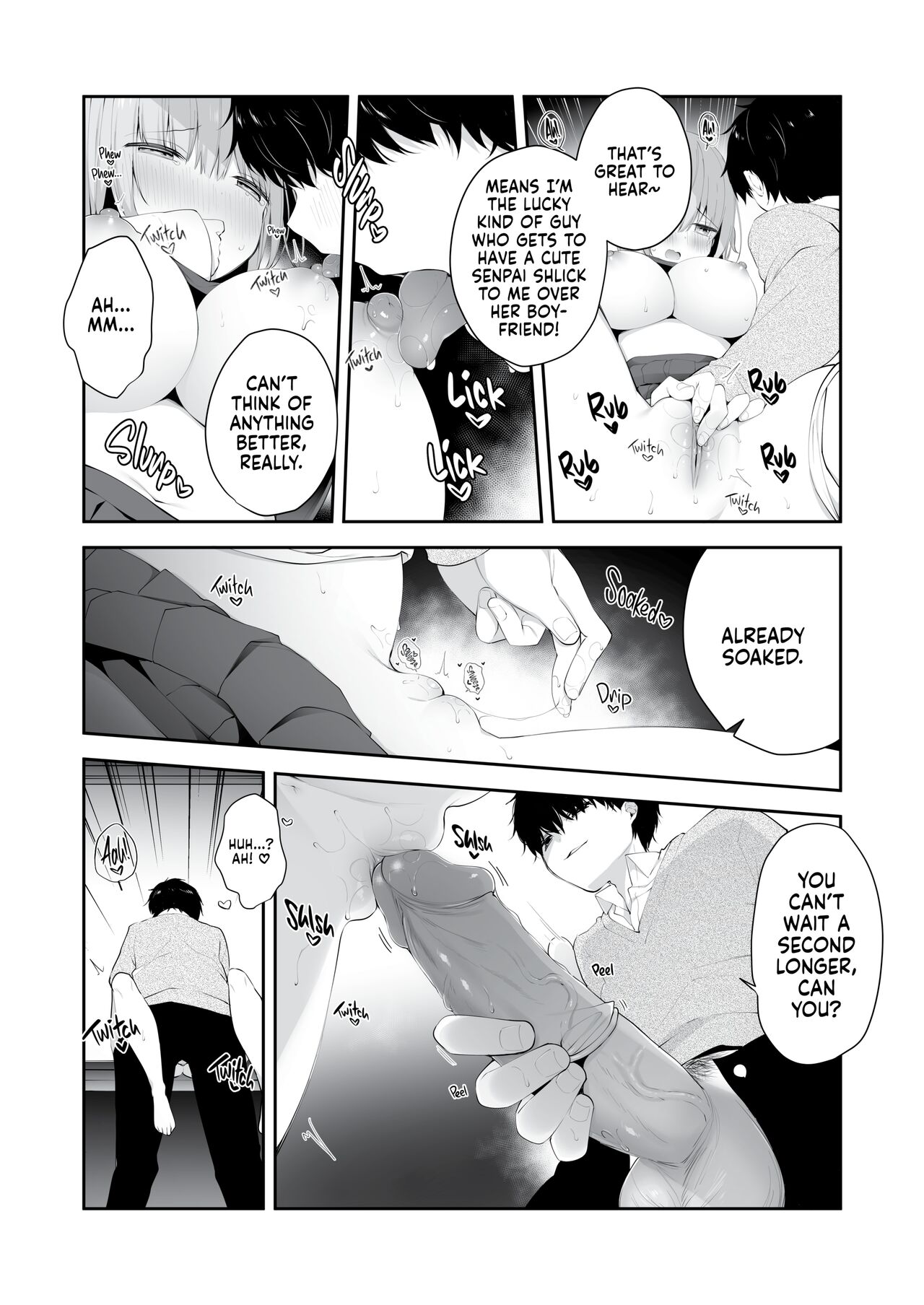 Kouhai Danshi ni Netorare SEX 2 | Cheating Sex with a Younger Guy 2 - Page  9 - IMHentai