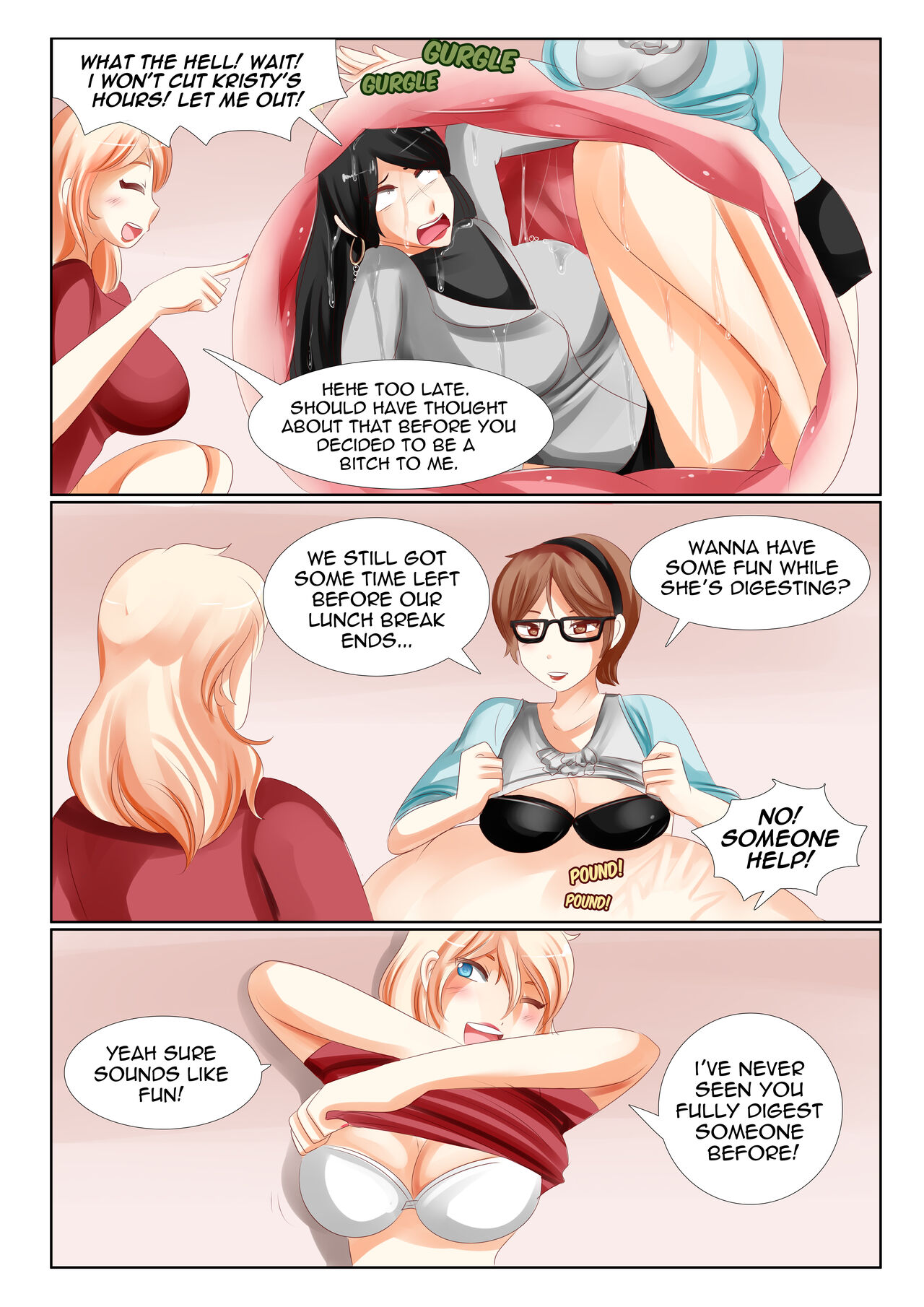 Kinky Kawaii Club Office Chicks Are Yummy page 5 full