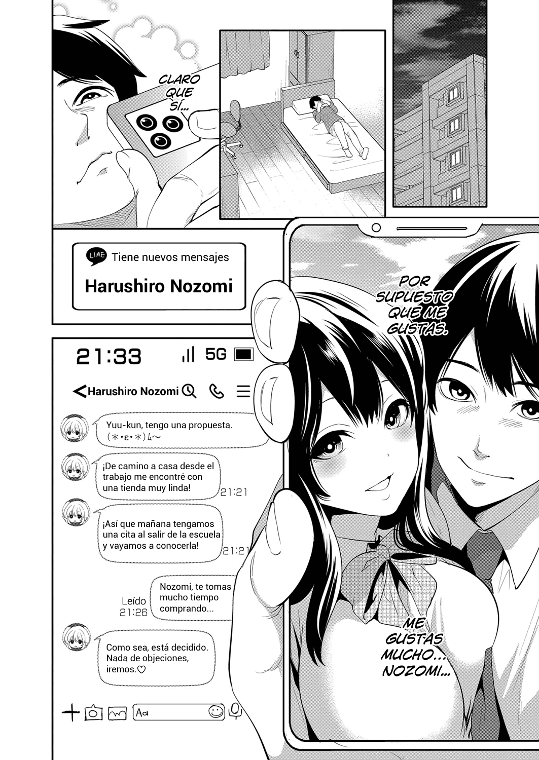 100-Nichi-go ni netorareru kanojo Capítulo 01 page 8 full