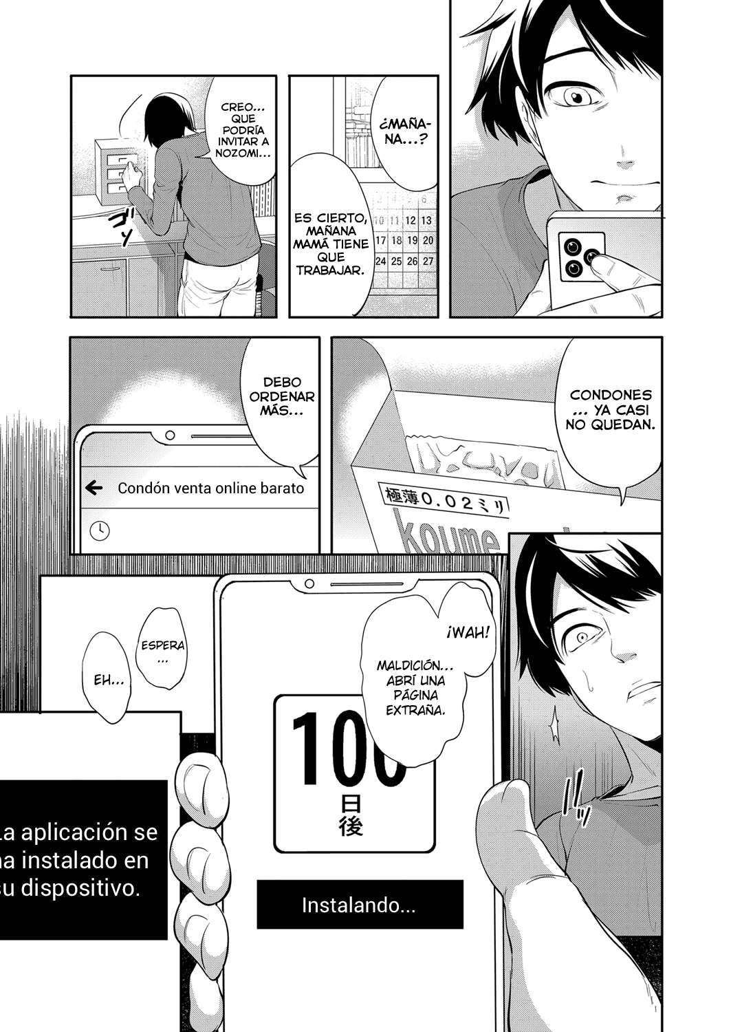 100-Nichi-go ni netorareru kanojo Capítulo 01 page 9 full