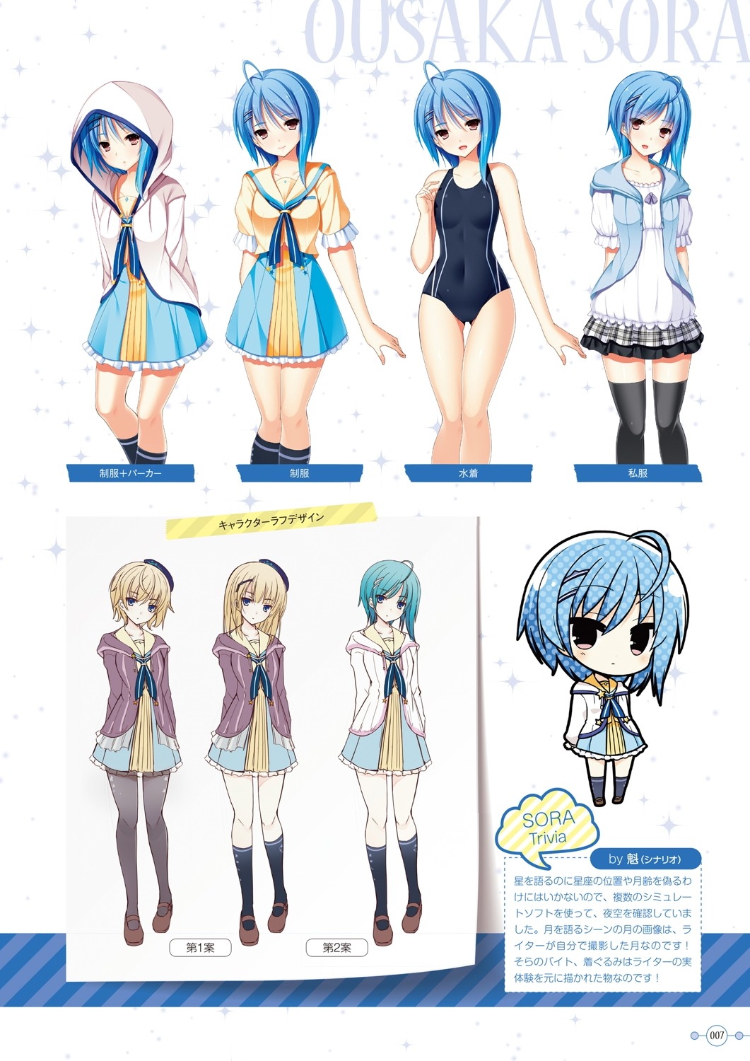 Hoshi Ori Yume Mirai Artworks page 8 full