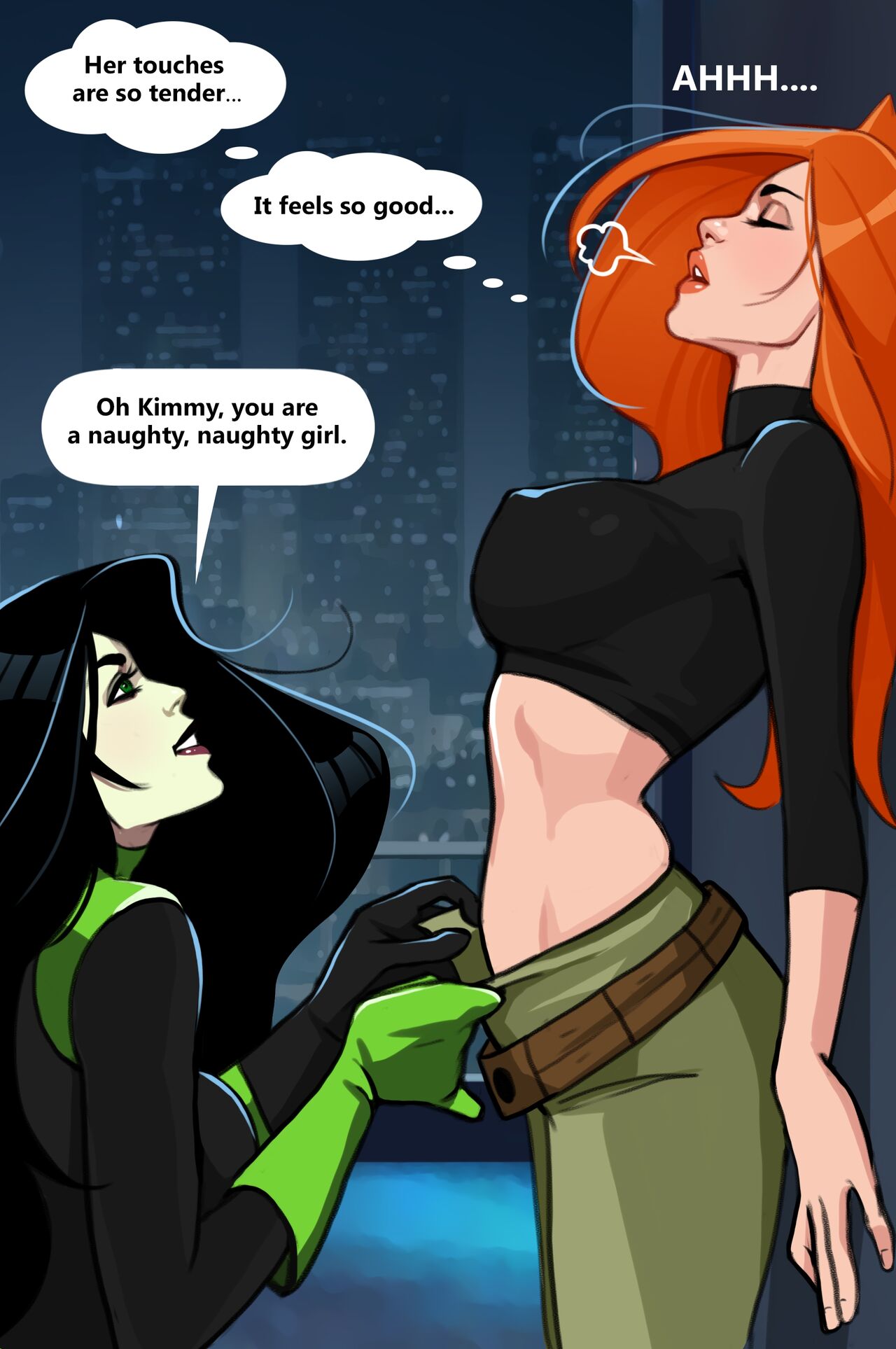 Kim and Shego Comic page 9 full